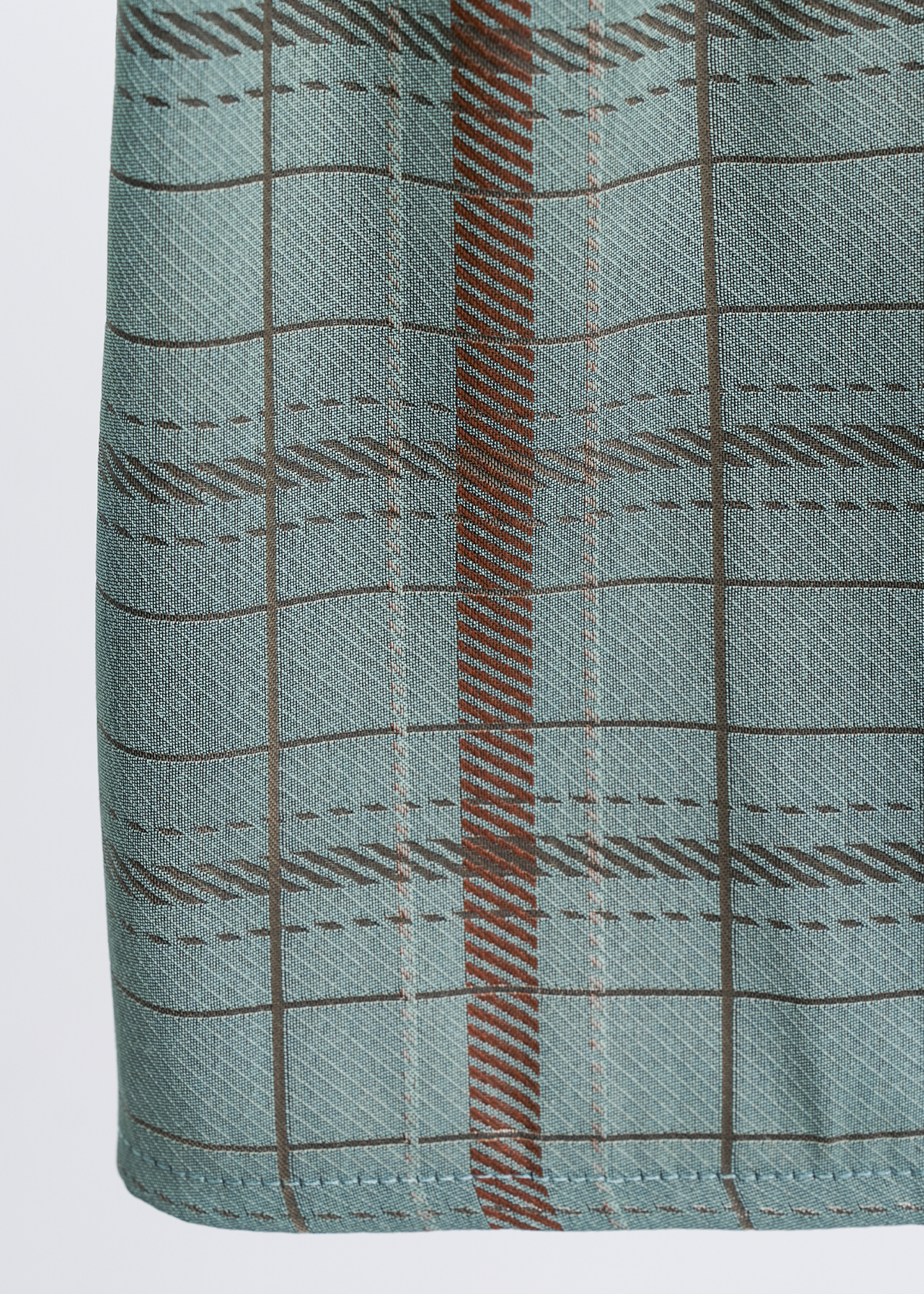 Boys Samping Larik Kekisi - Hijau