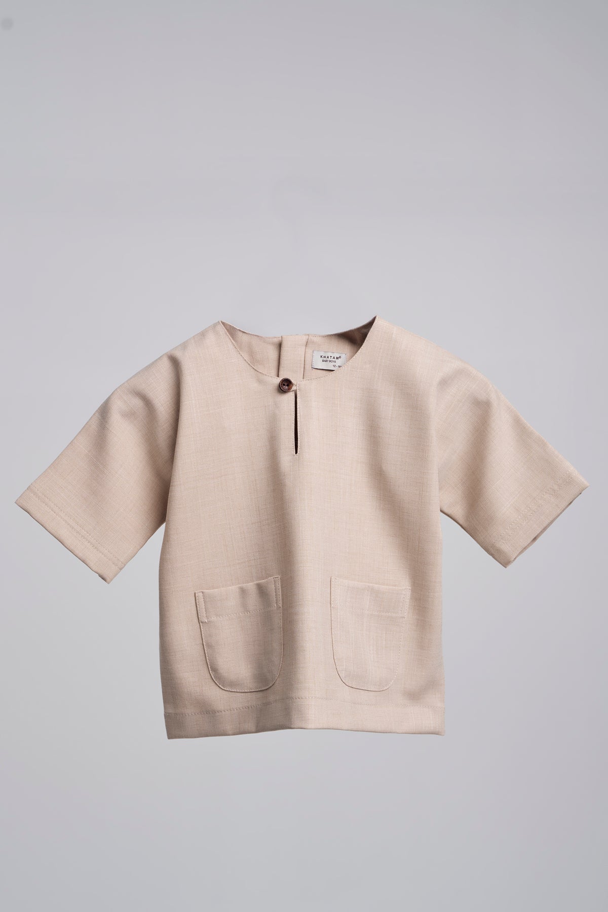 Setanjong Baby Boy Top - Beige