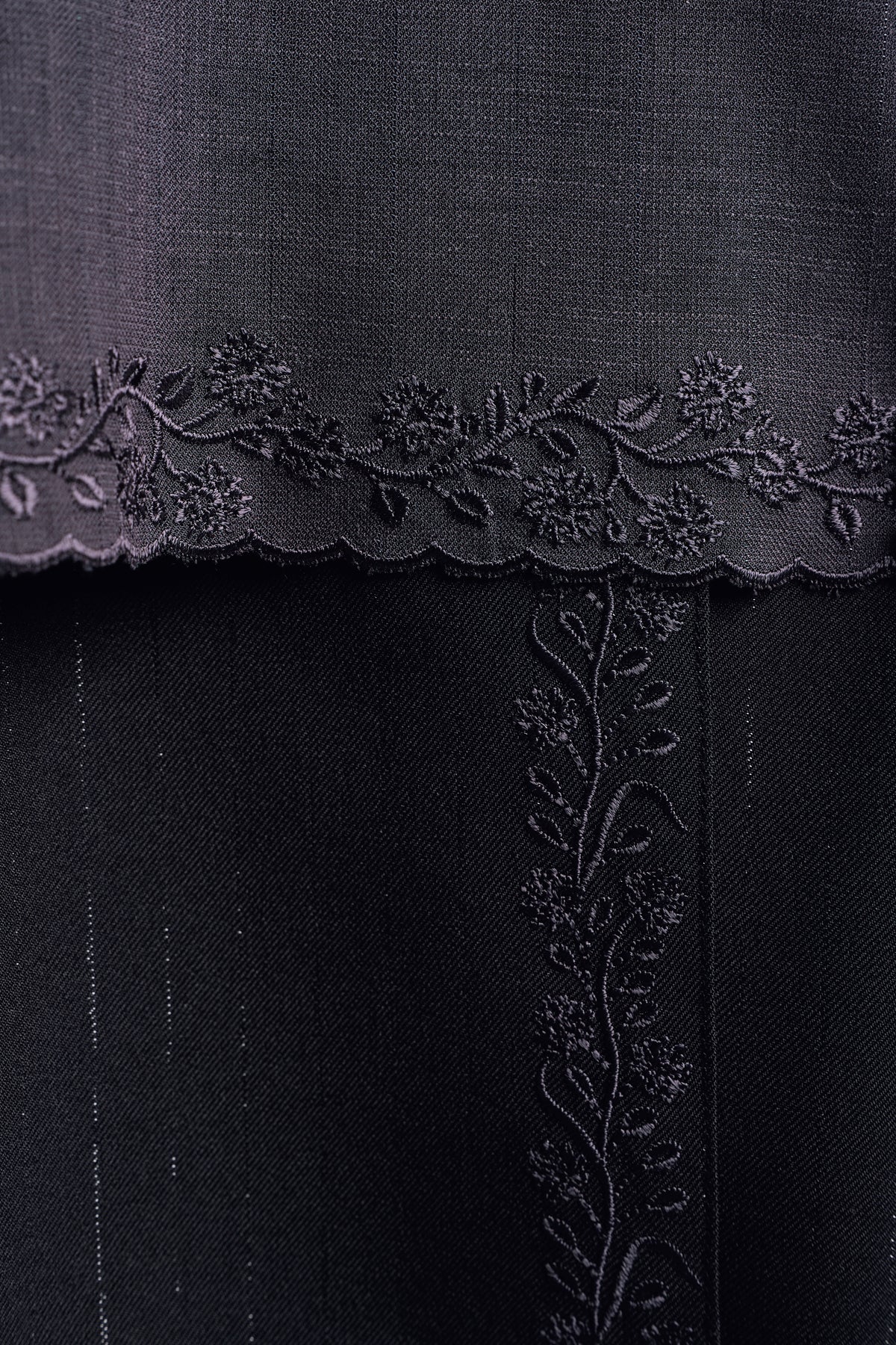 Setanjong Baby Girl Baju Kurung - Black