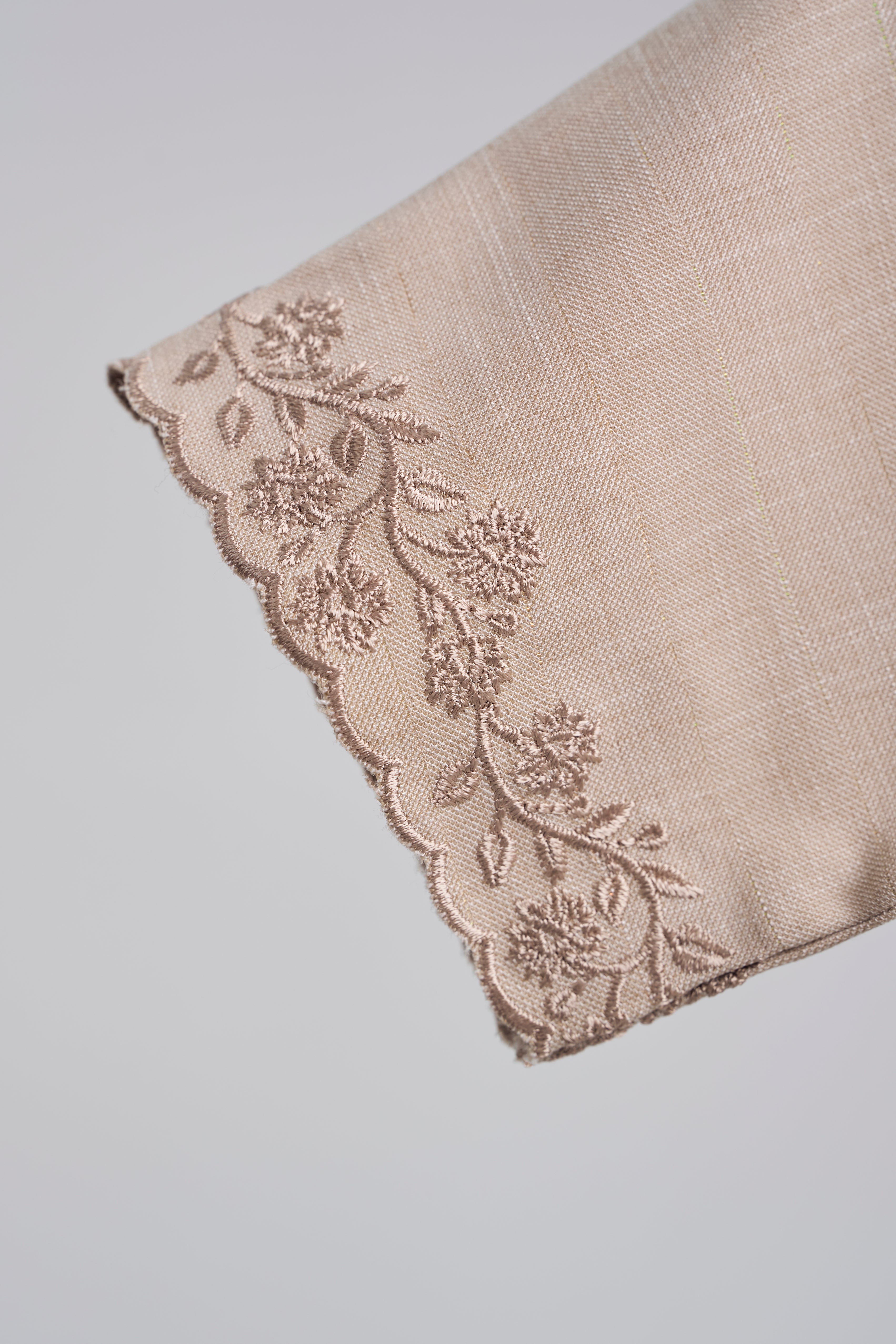 Setanjong Baby Girl Baju Kurung - Beige