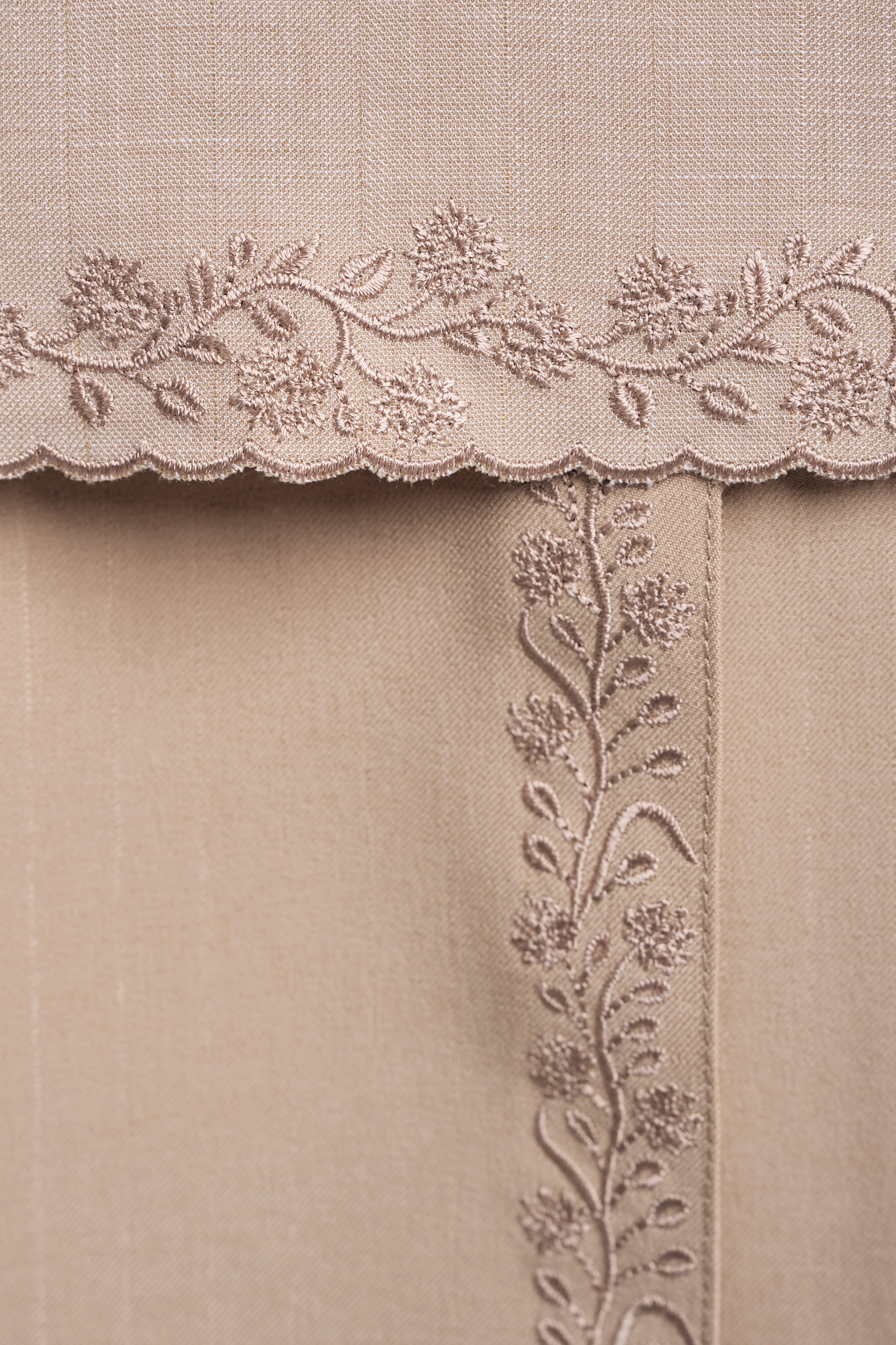 Setanjong Baby Girl Baju Kurung - Beige