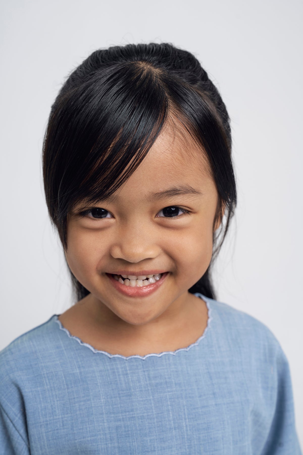 Setanjong Girls Baju Kurung - Blue