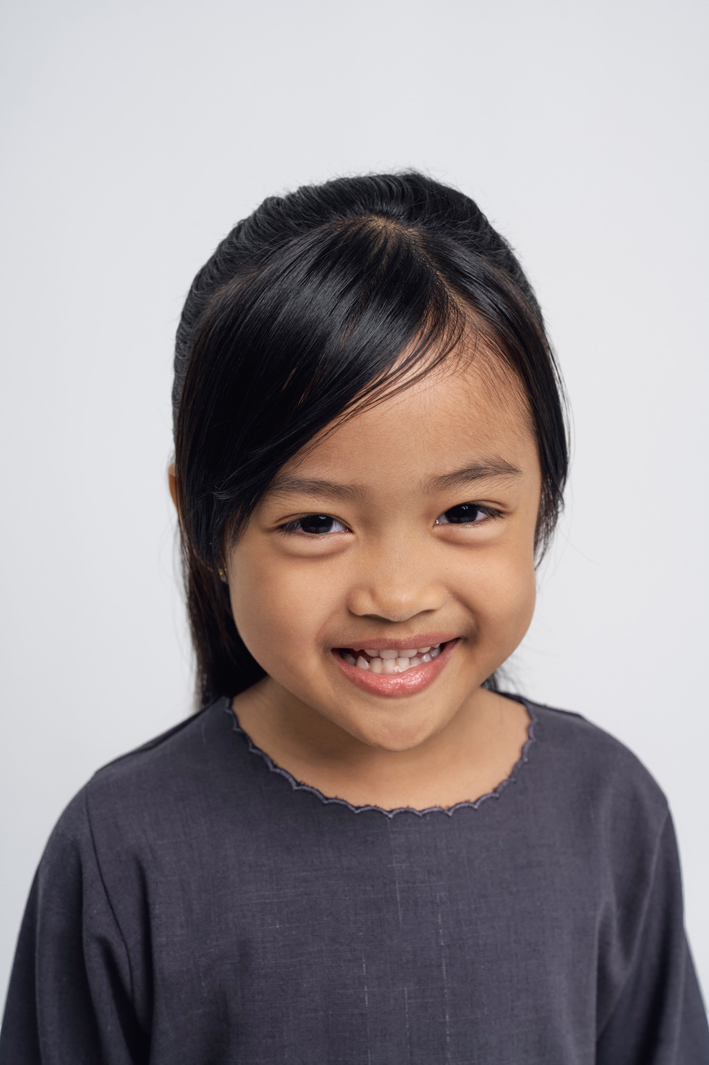 Setanjong Girls Baju Kurung - Black