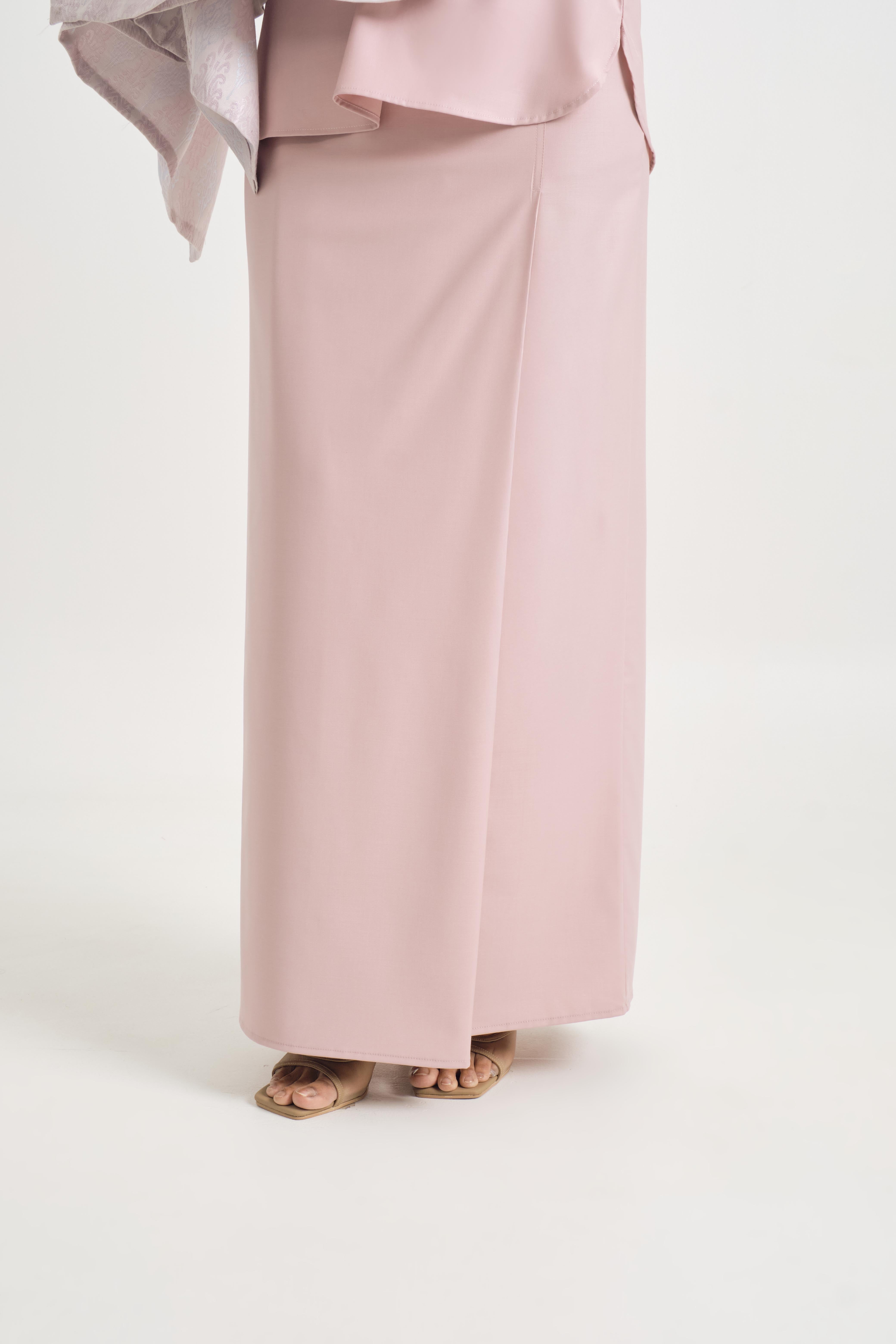 Patawali Baju Kurung - Soft Pink