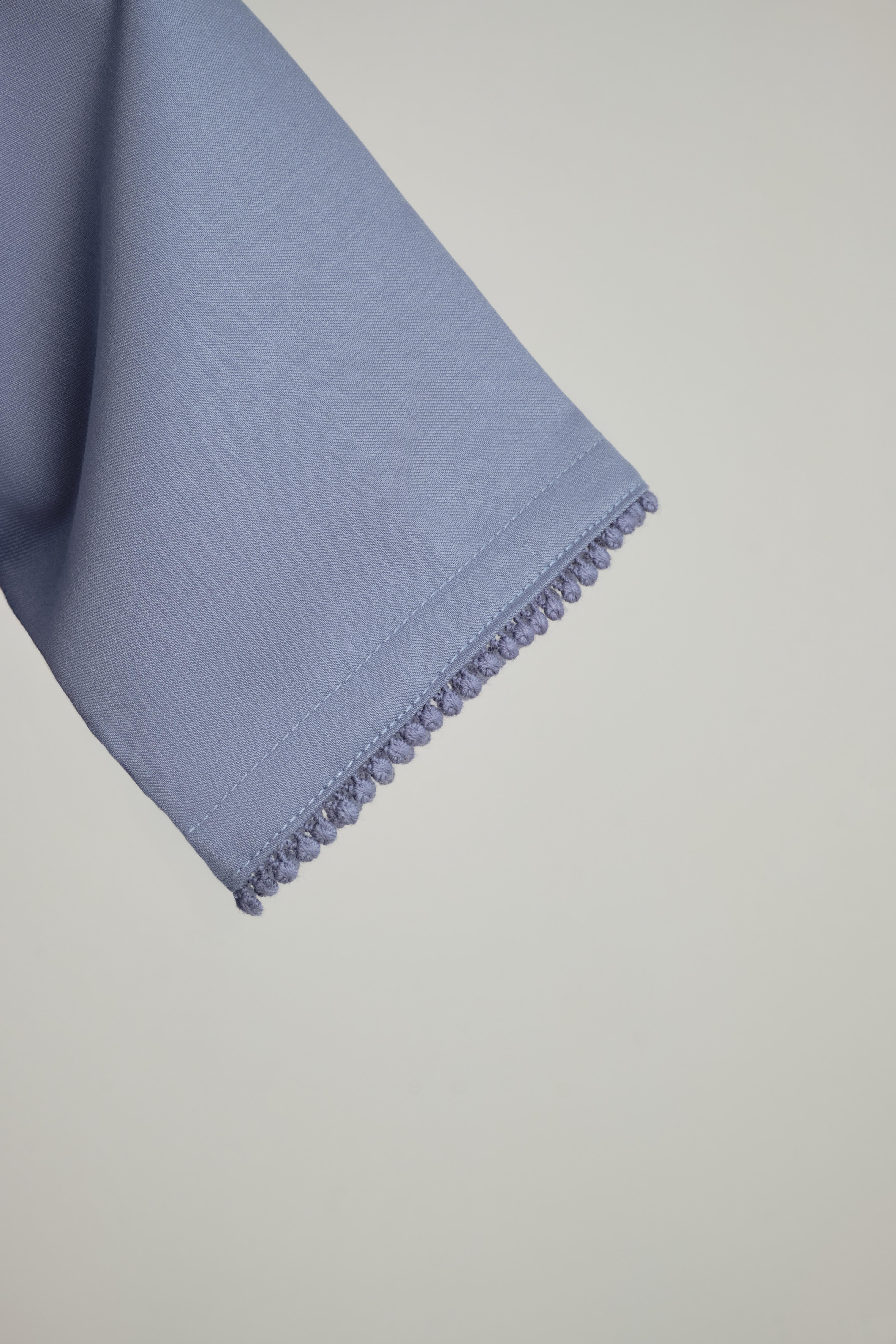 Patawali Baby Girls Baju Kurung - Stone Blue