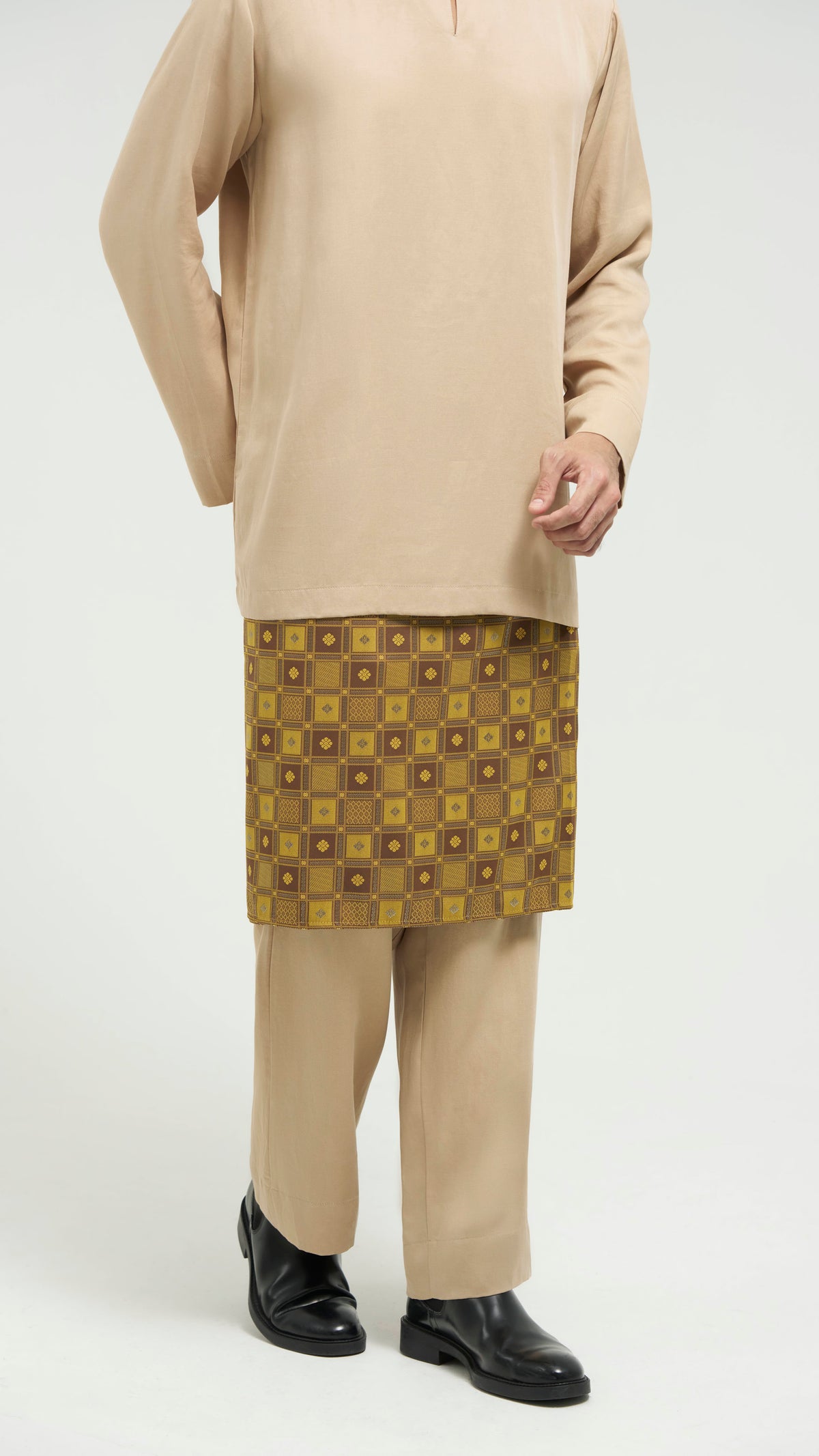 Tasor Loose Fit Teluk Belanga - Brown