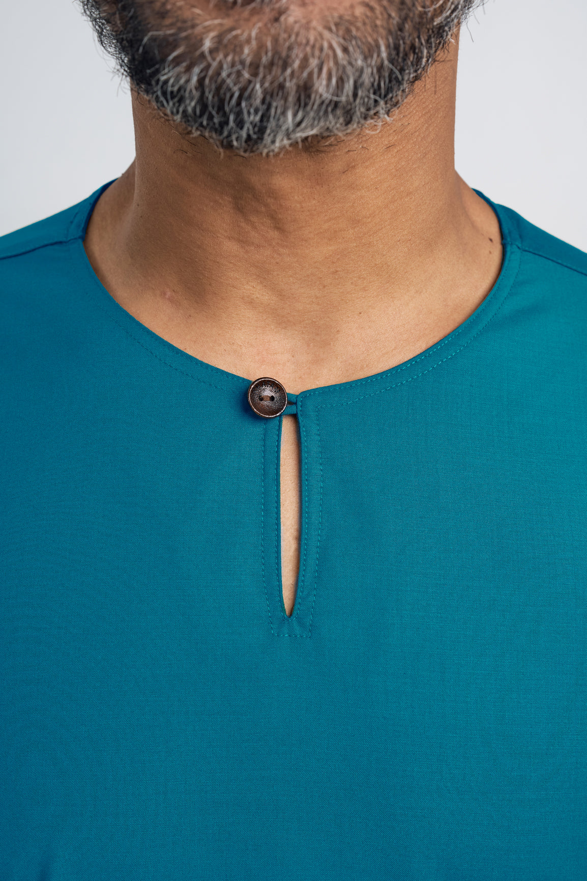 Patawali Modern Fit Baju Melayu Teluk Belanga - Turquoise