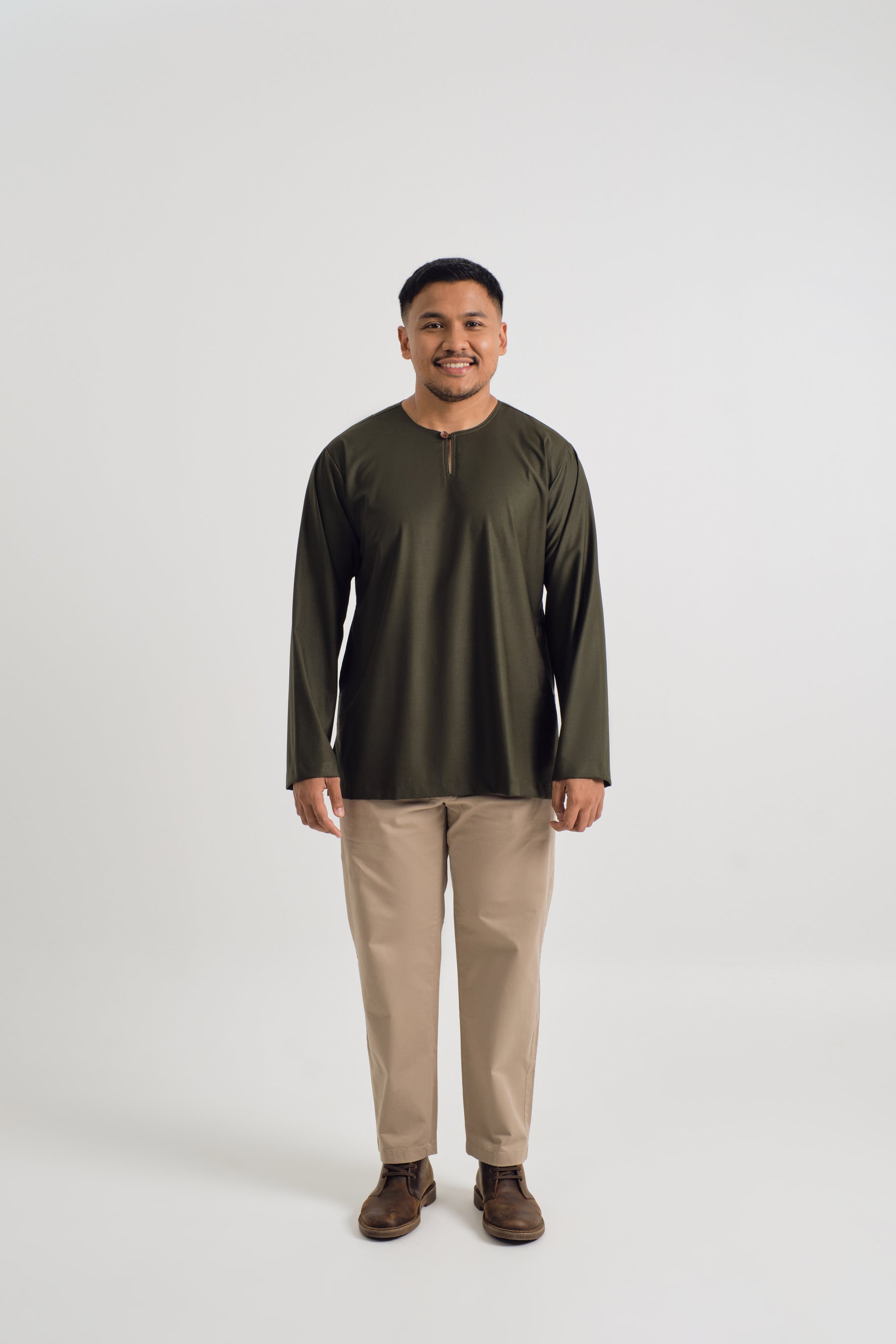 Patawali Top - Dark Army Green