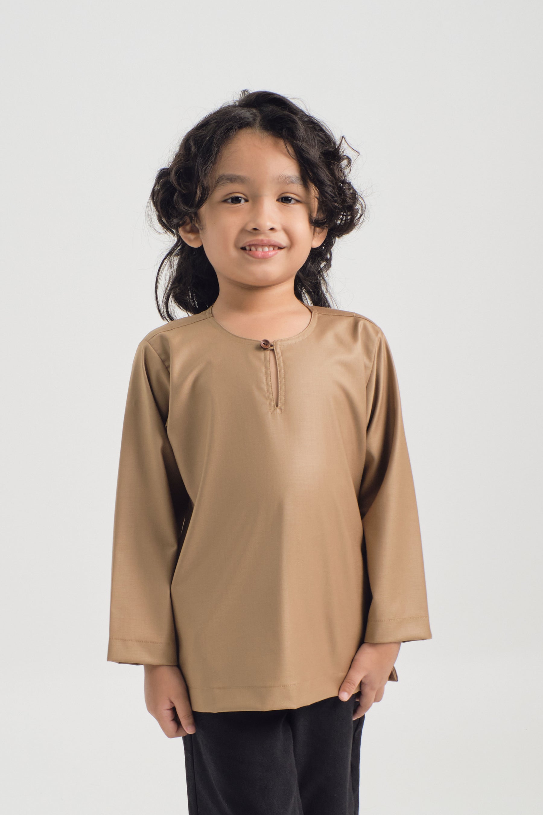 Patawali Boys Top - Hazel Brown