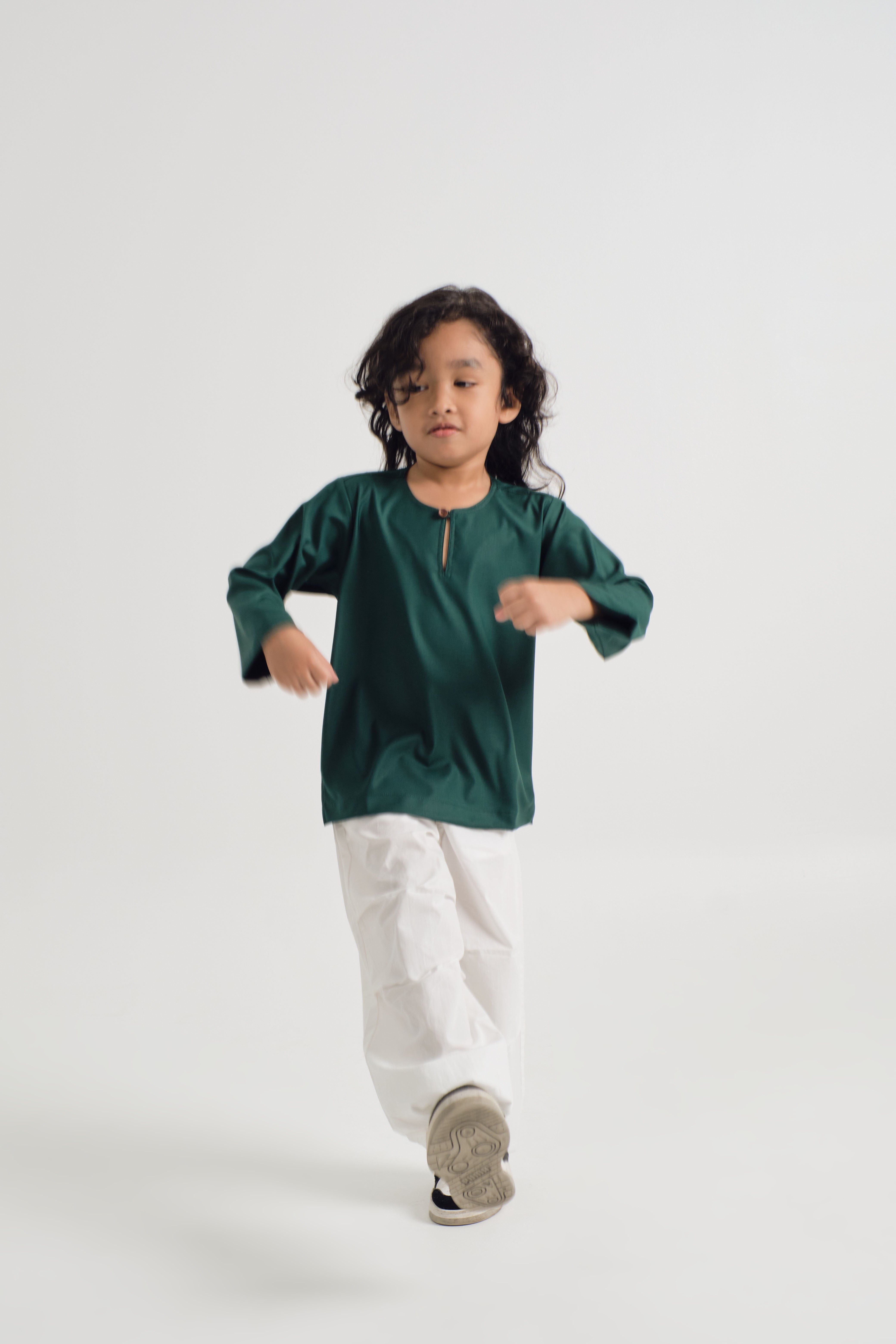 Patawali Boys Top - Emerald Green