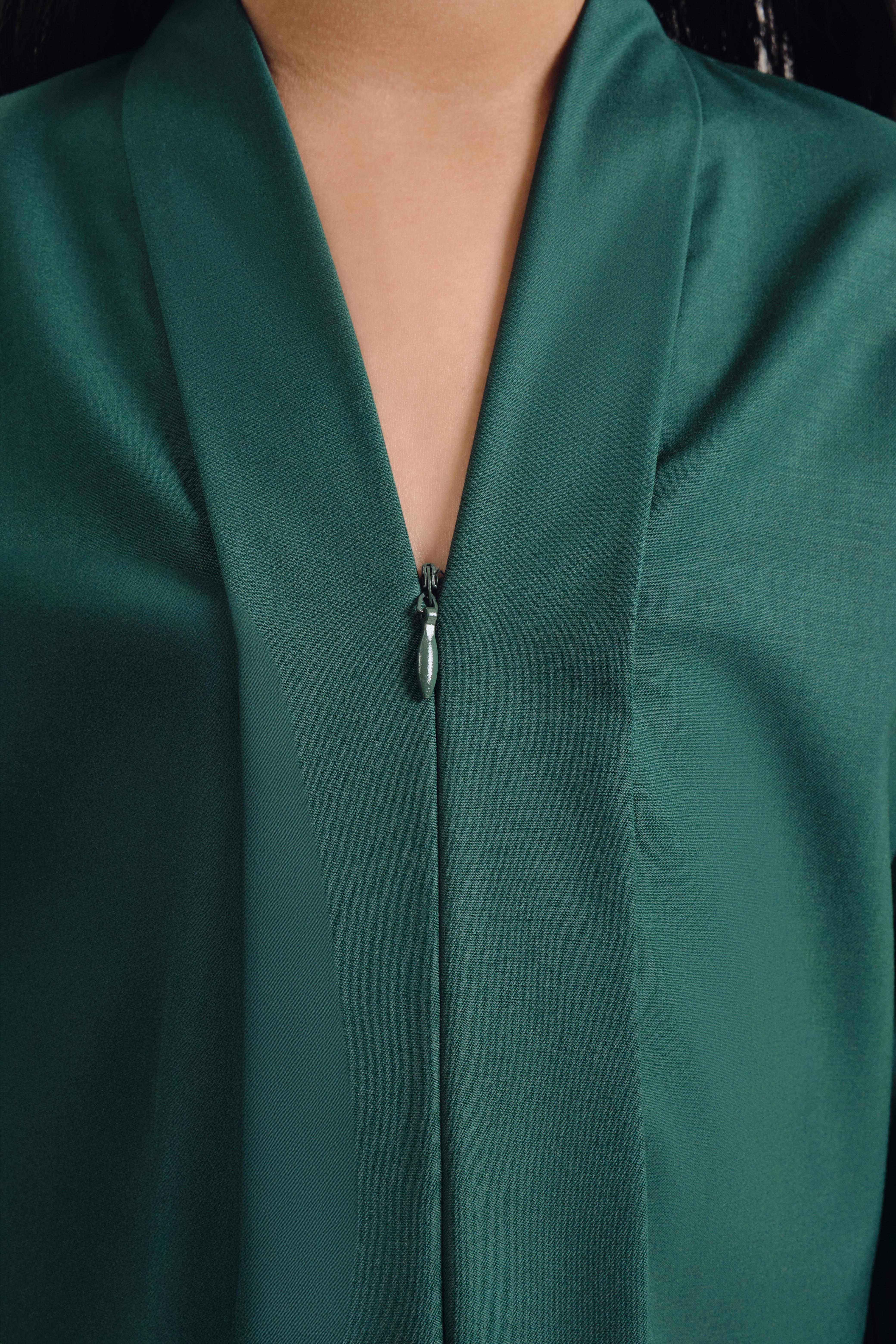 Patawali Girl Kebaya - Emerald Green