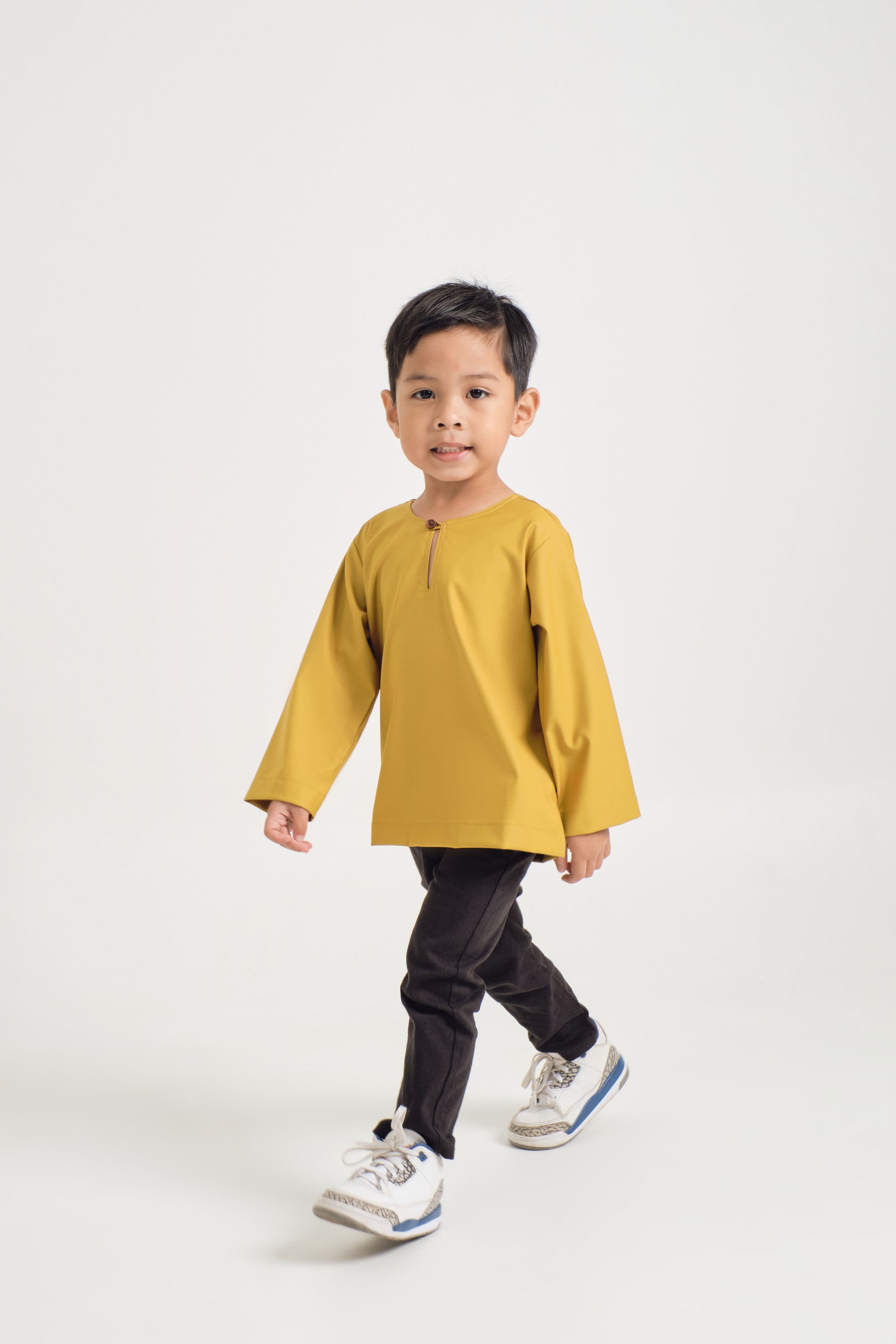 Patawali Boys Top - Mustard Yellow