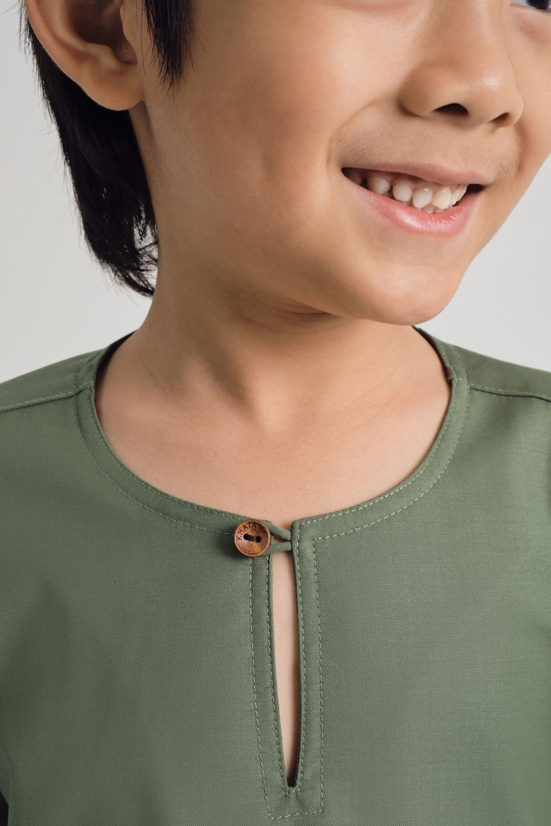 Patawali Boys Top - Pickle Green