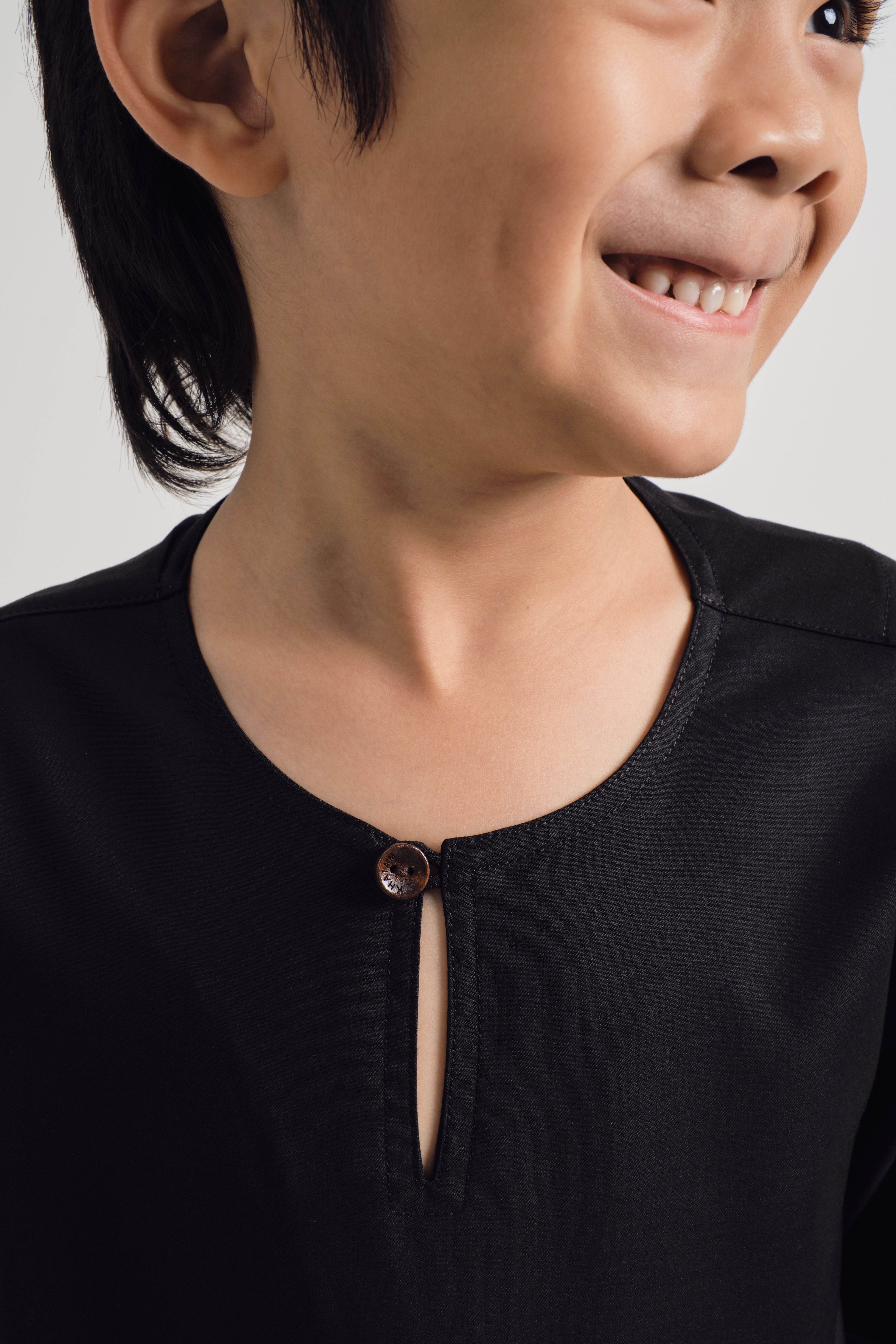 Patawali Boys Top - Opal Black