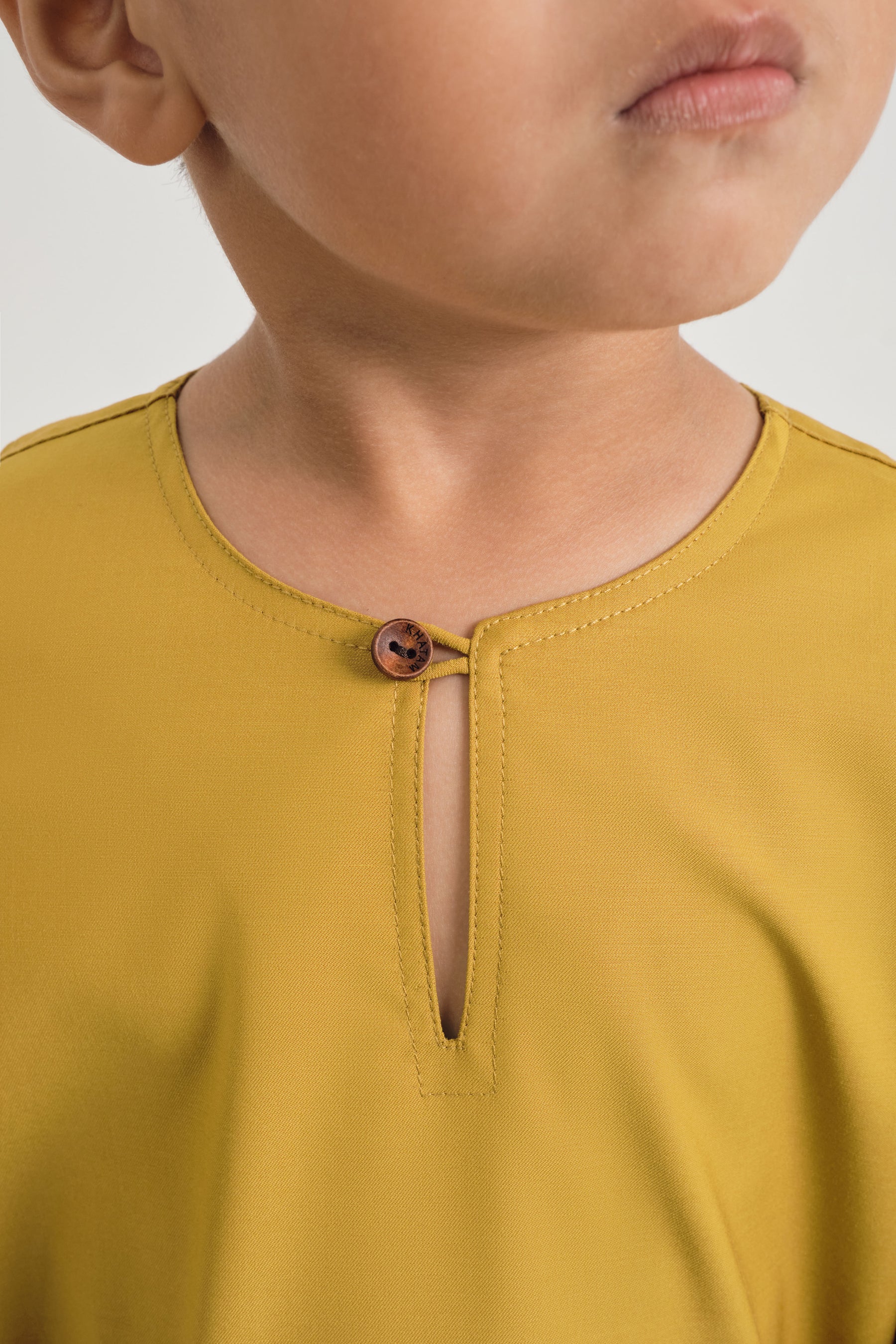Patawali Boys Top - Mustard Yellow