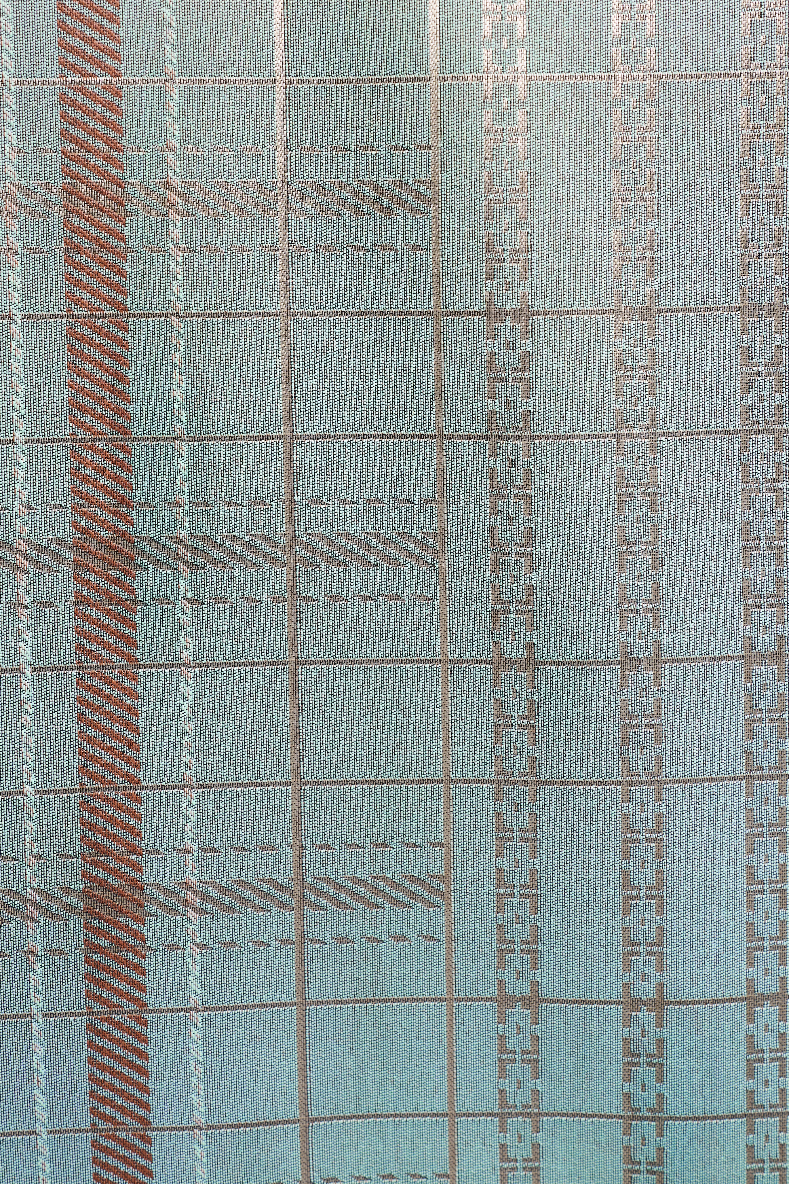 Samping Larik Kekisi - Hijau