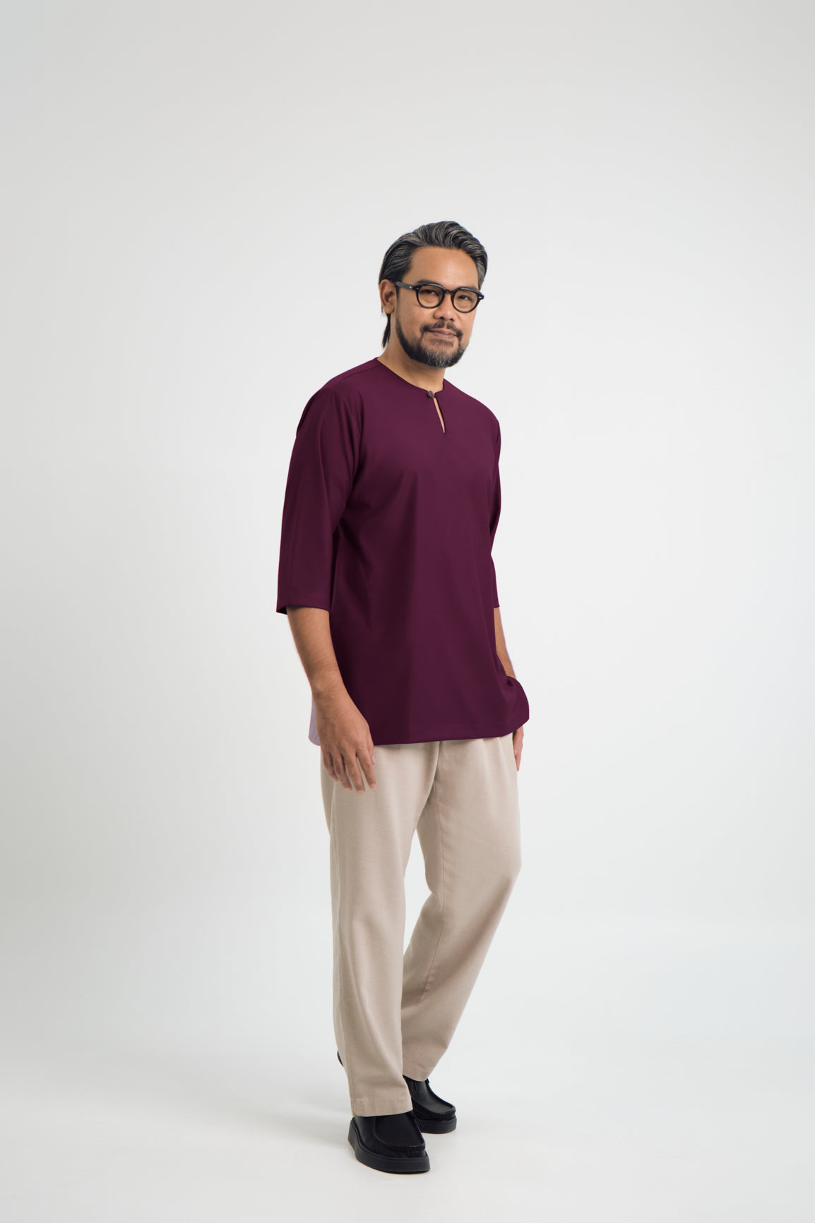 Patawali Top Three Quarter Sleeve