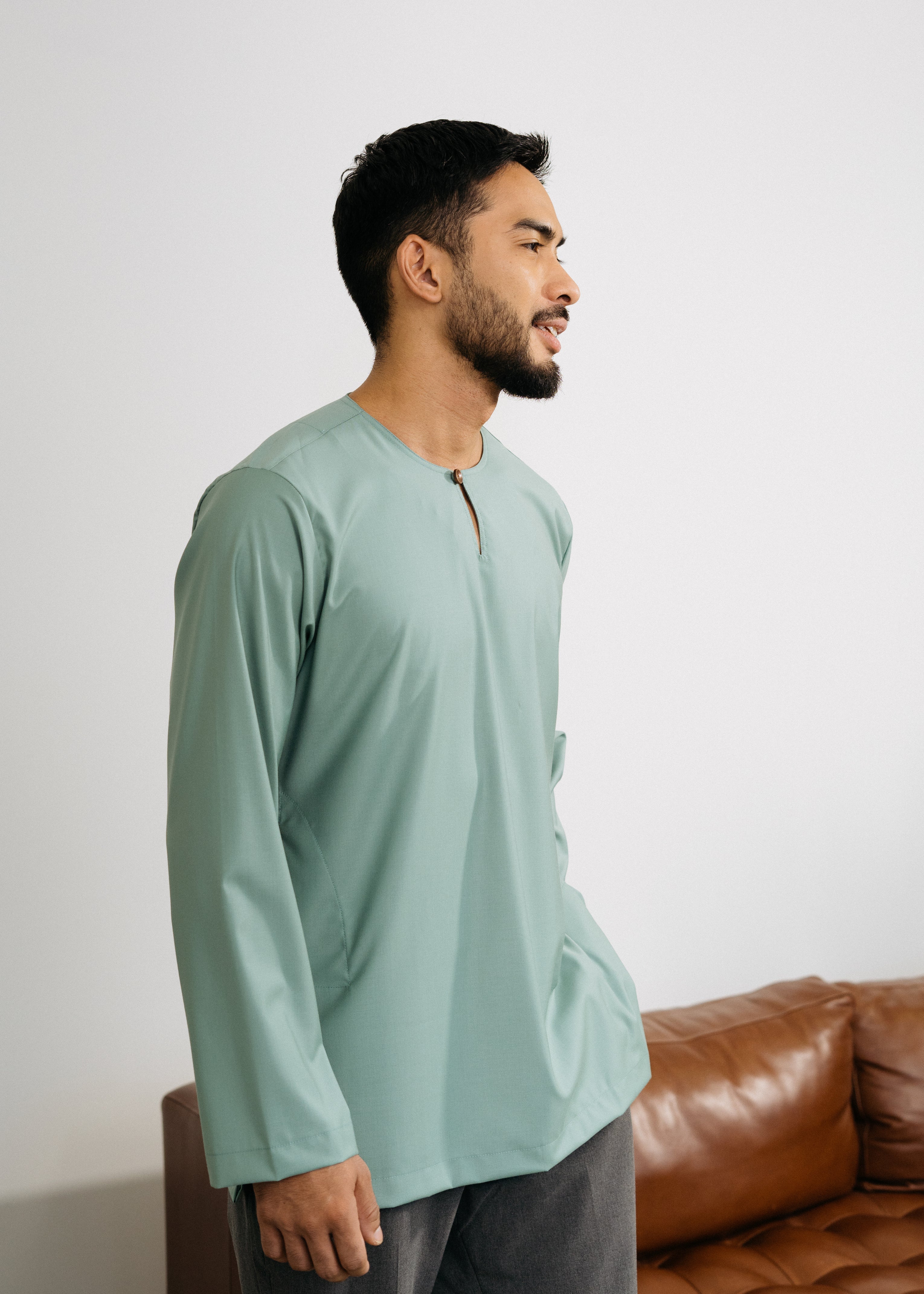 Patawali Top Soft Teal Green
