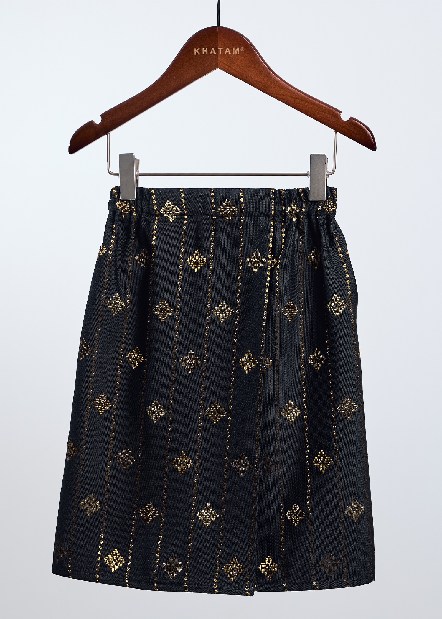 Boys Samping Galur Melur - Hitam