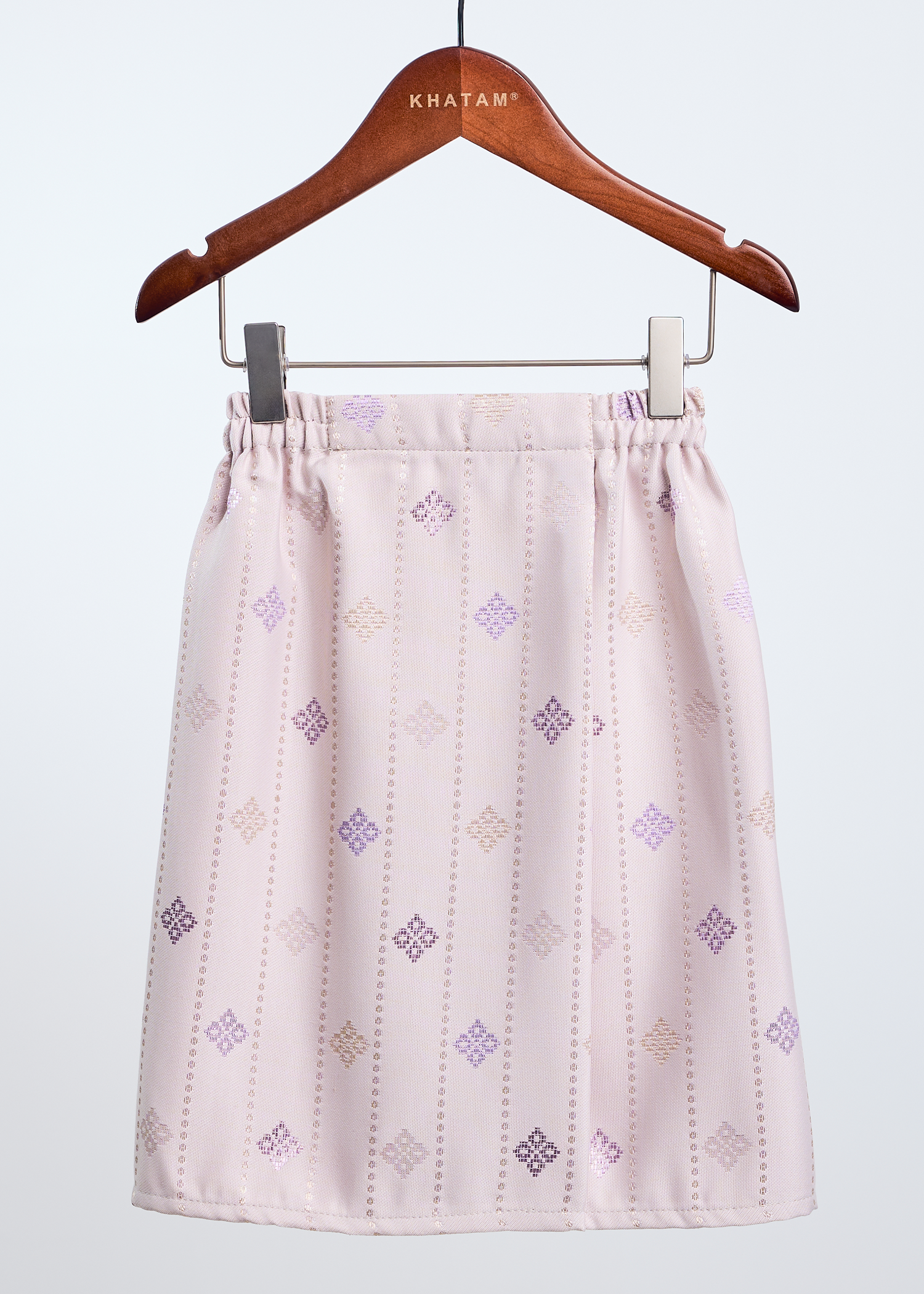 Boys Samping Galur Melur - Ungu Cair