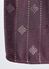 Boys Samping Galur Melur - Ungu Pekat