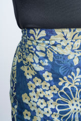 Artisan Clay Batik (Skirt) - Blue Green