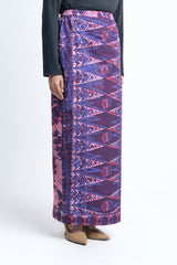 Artisan Clay Batik (Skirt) - Indigo Purple