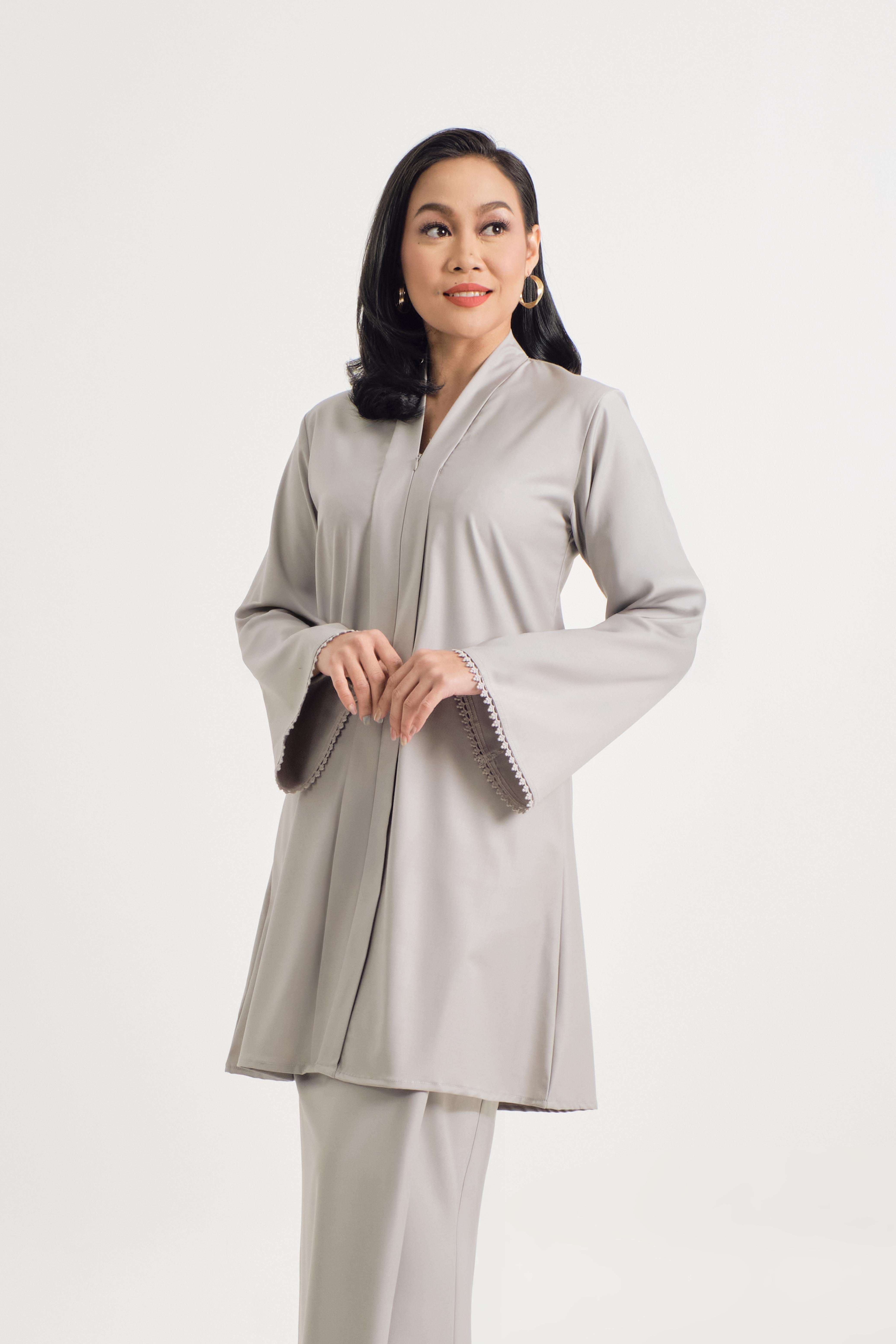 Patawali Baju Kebaya - Ash Grey