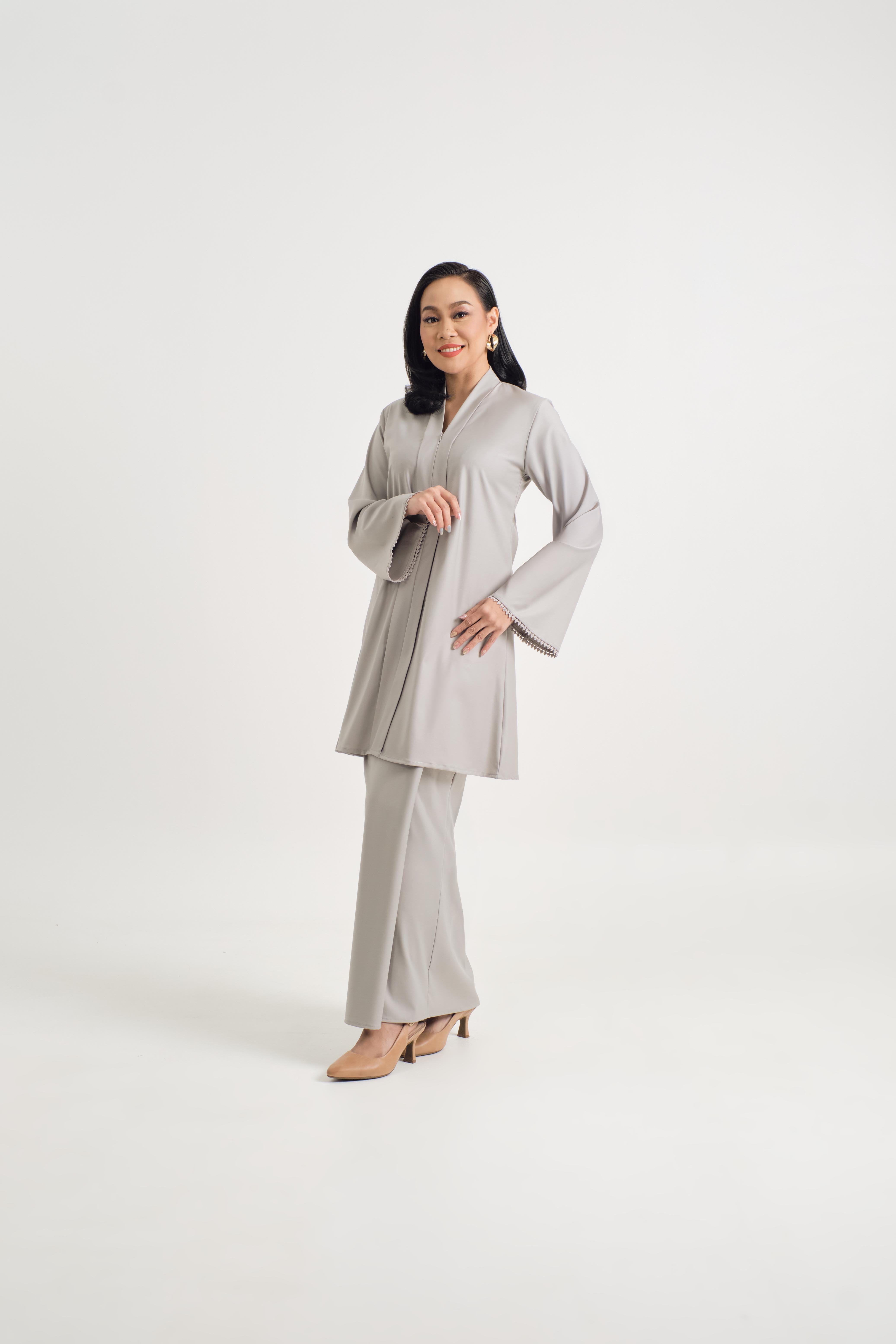 Patawali Baju Kebaya - Ash Grey