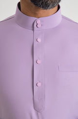 Patawali Baju Melayu Cekak Musang - Purple
