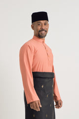 Patawali Baju Melayu Cekak Musang - Pumpkin