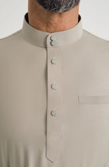 Patawali Baju Melayu Cekak Musang - Light Olive