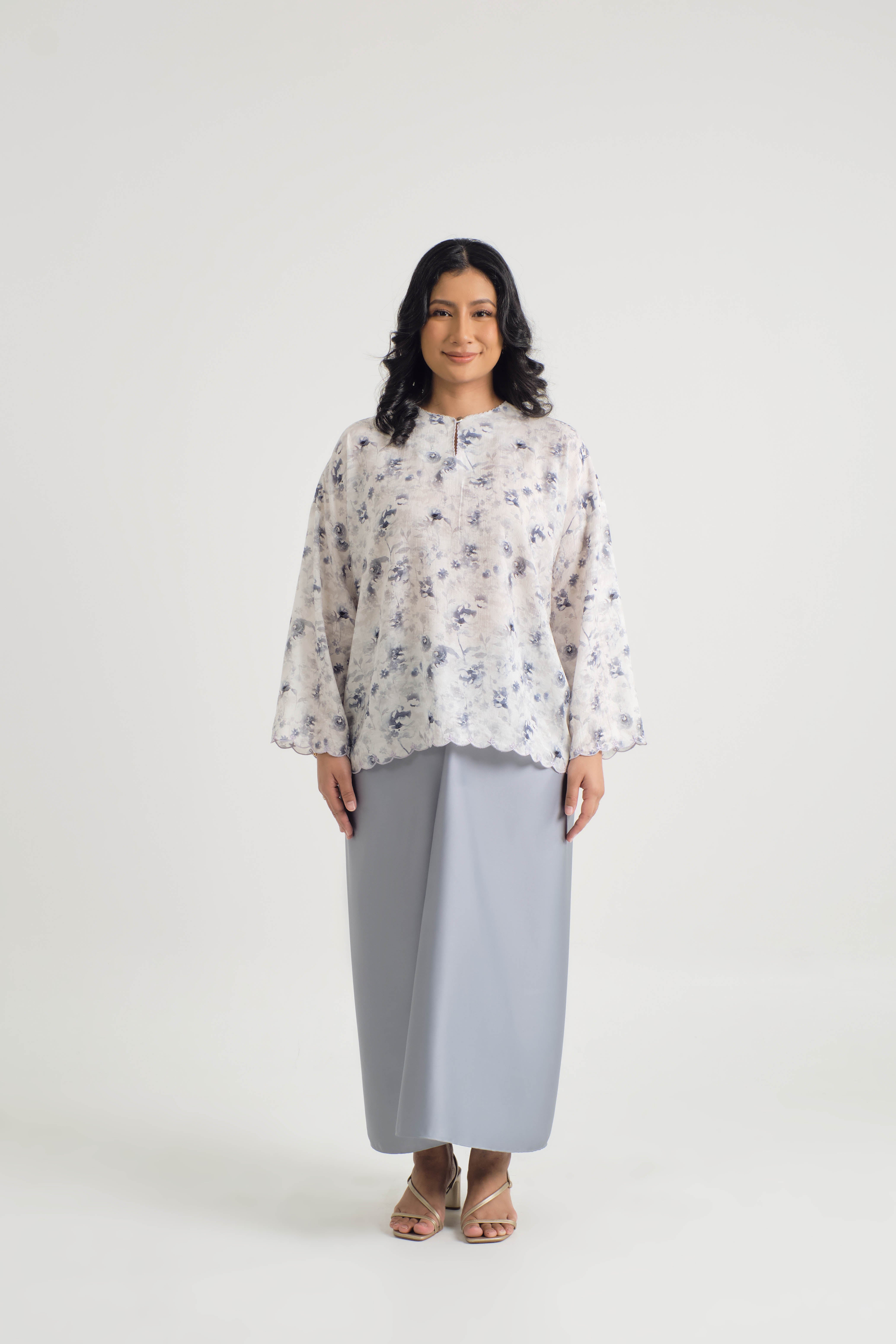 Women Series Rohana Kurung Kedah - Blue