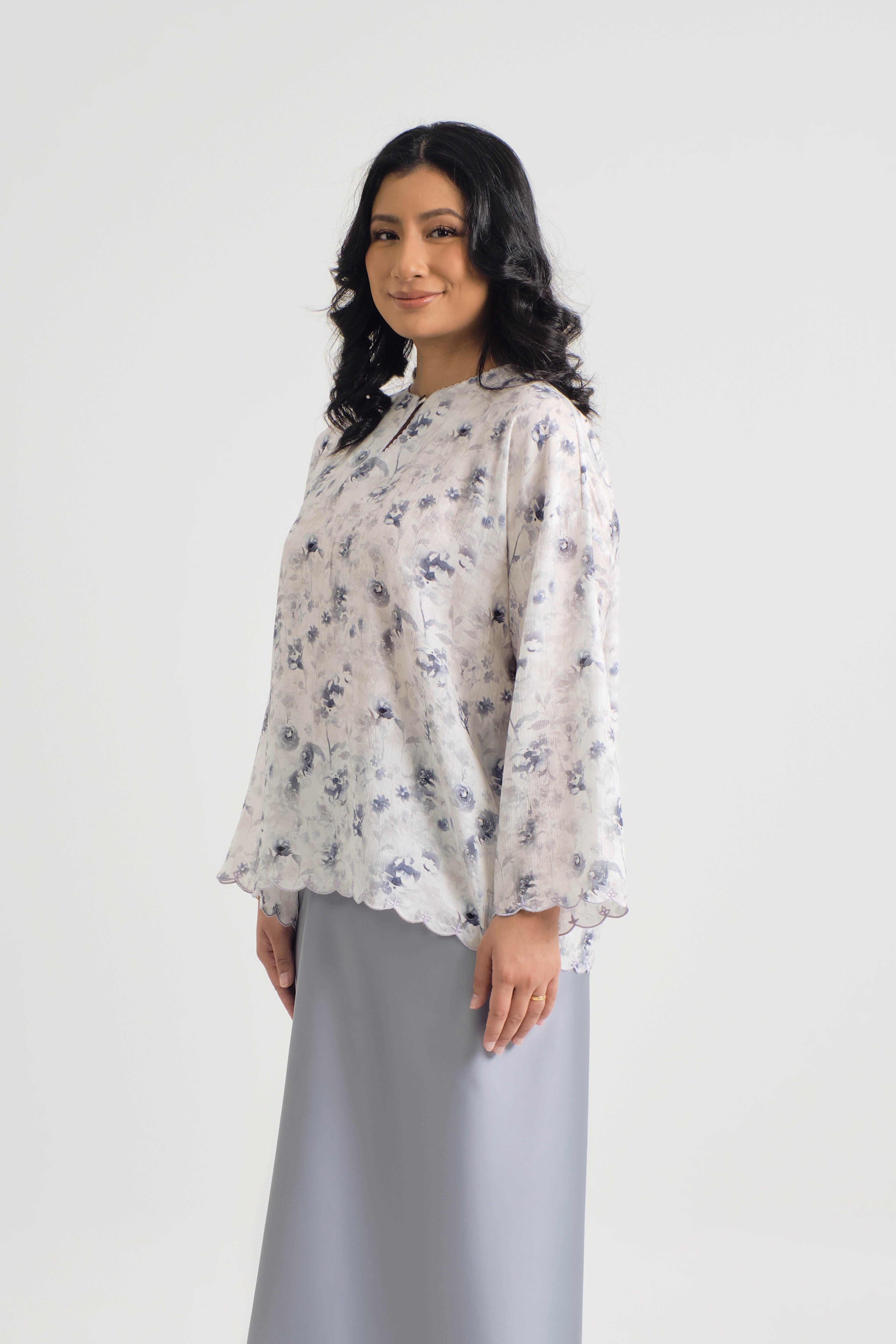 Women Series Rohana Kurung Kedah - Blue