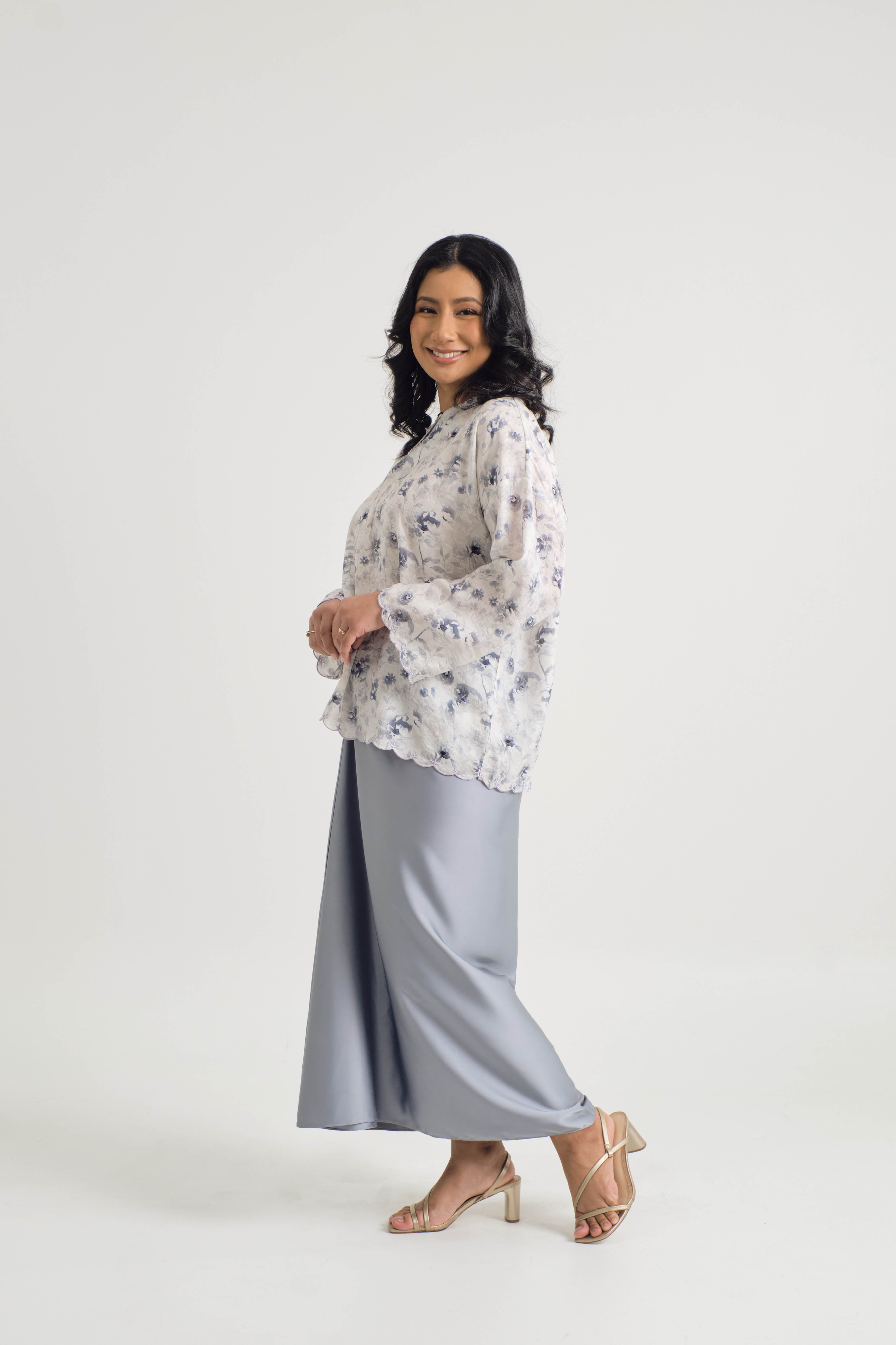 Women Series Rohana Kurung Kedah - Blue