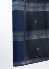 Boys Samping Lajur Cengkih - Perak Biru