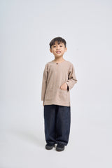 Setanjong Boys Top - Brown