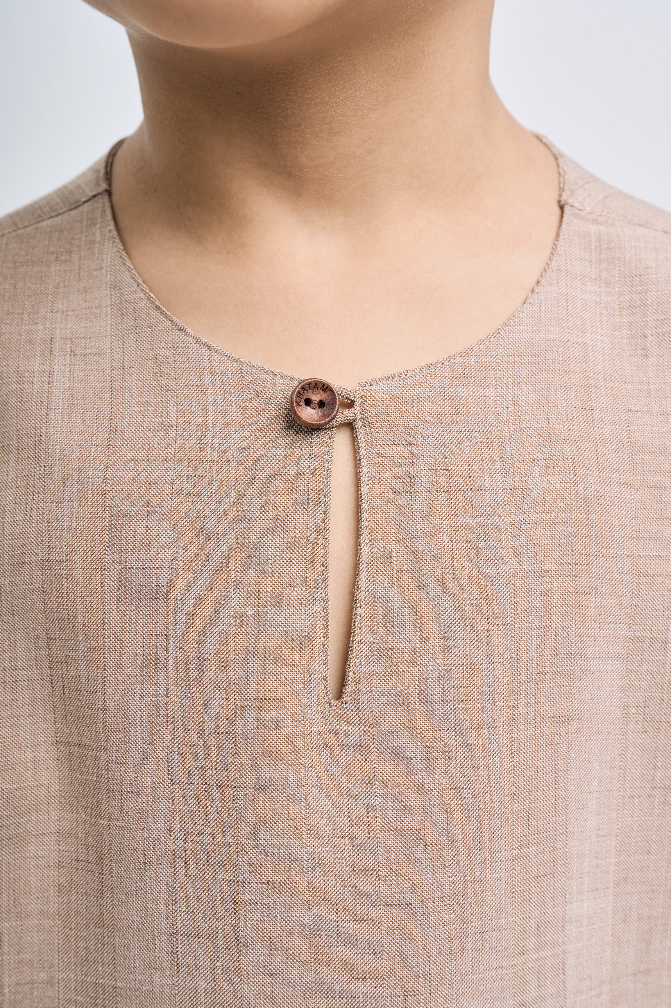 Setanjong Boys Top - Brown