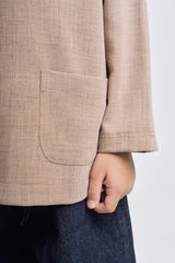 Setanjong Boys Top - Brown