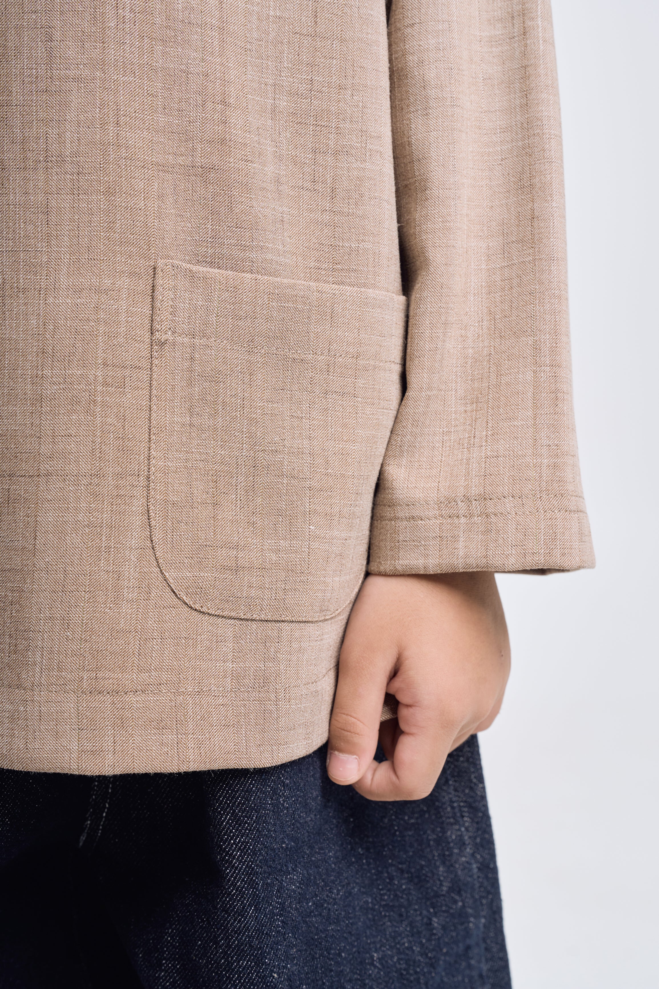 Setanjong Boys Top - Brown