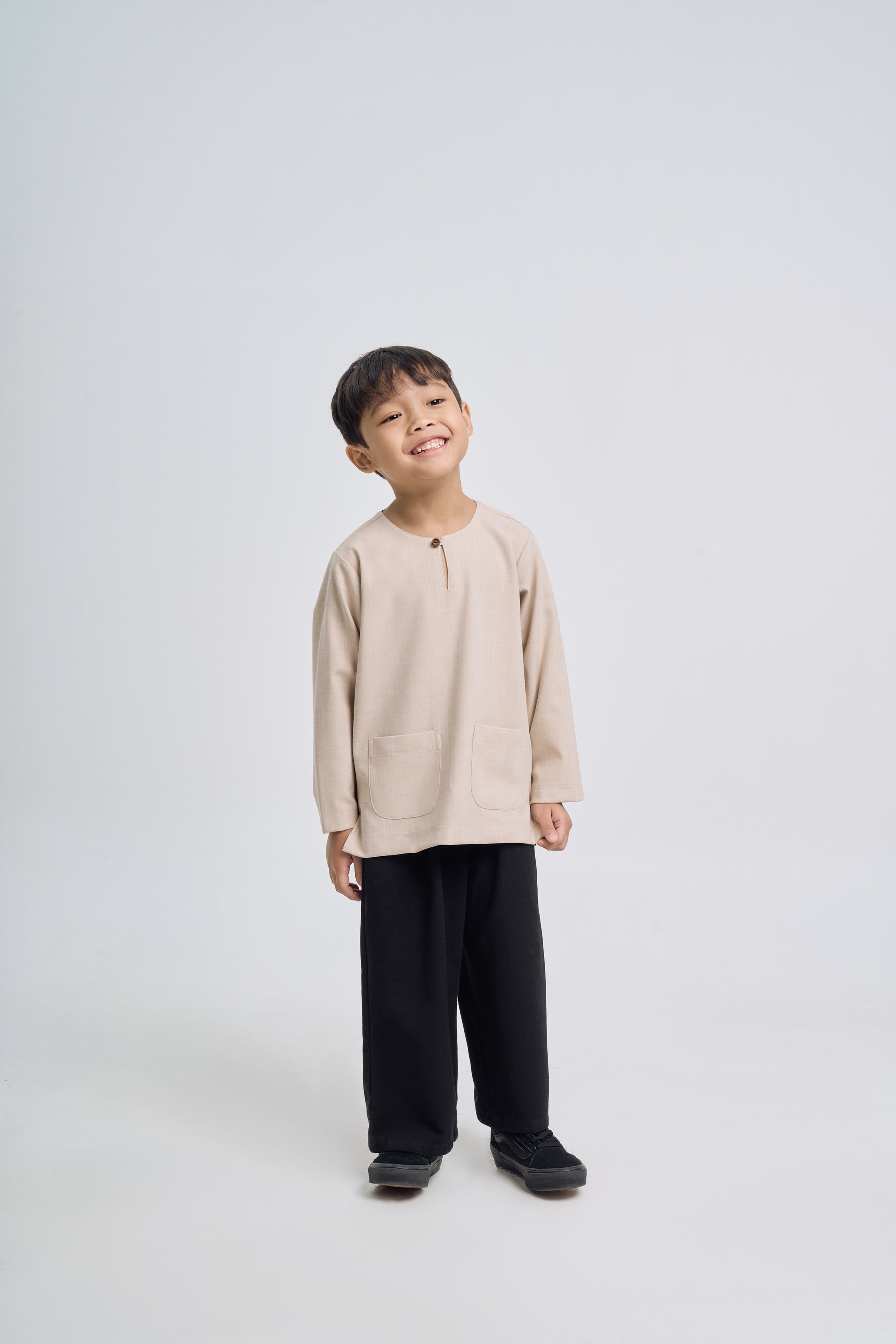 Setanjong Boys Top - Beige