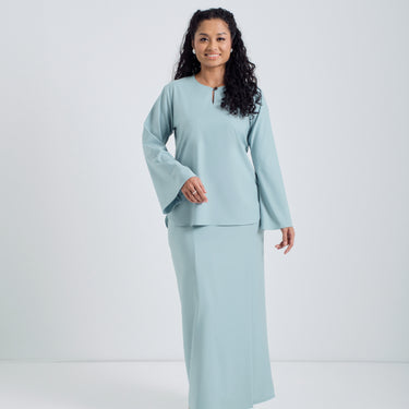 Patawali Baju Kurung - Calm Blue