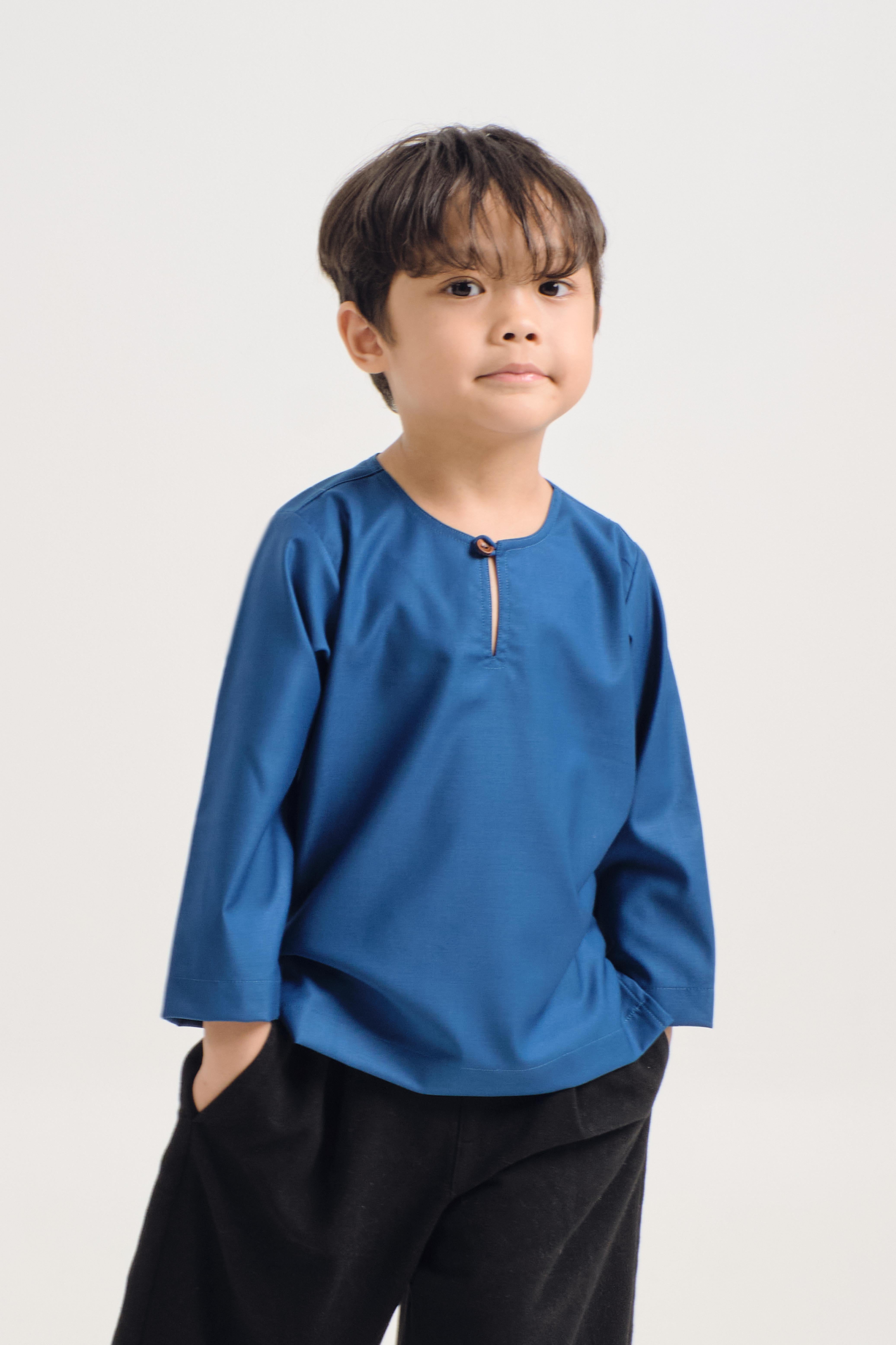 Patawali Boys Top - Classic Blue