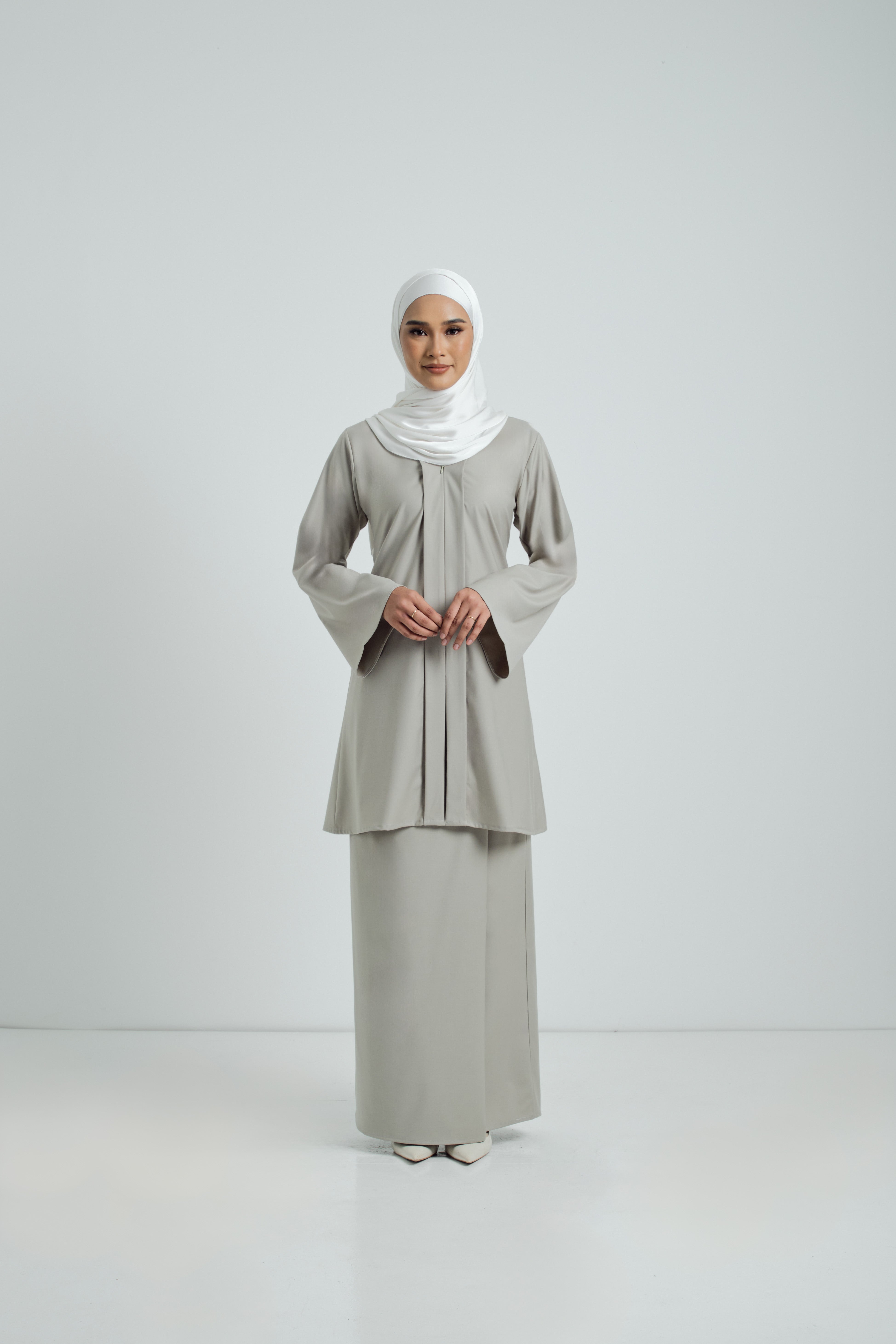 Patawali Baju Kebaya - Cool Grey