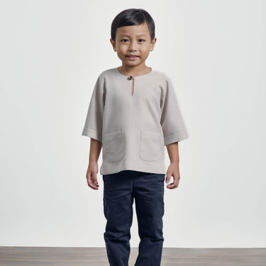 Nadim Boys Top - Cream Vanilla