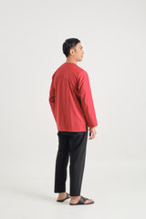 Patawali Top - Crimson Red