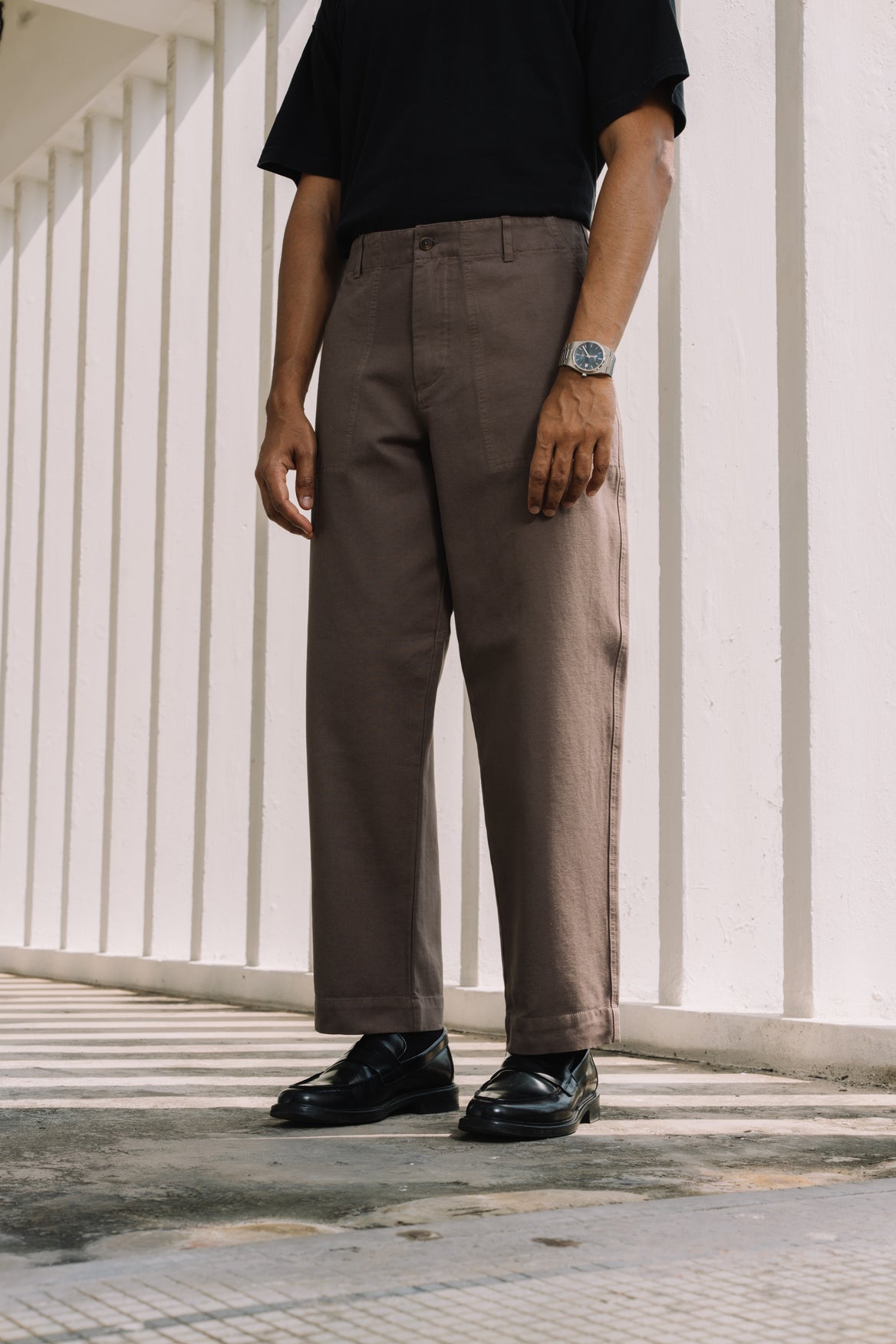 KHTM Canvas Trouser - Grey