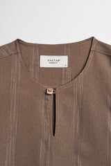 Detak Modern Fit Long Sleeves Top -  Dusty Olive