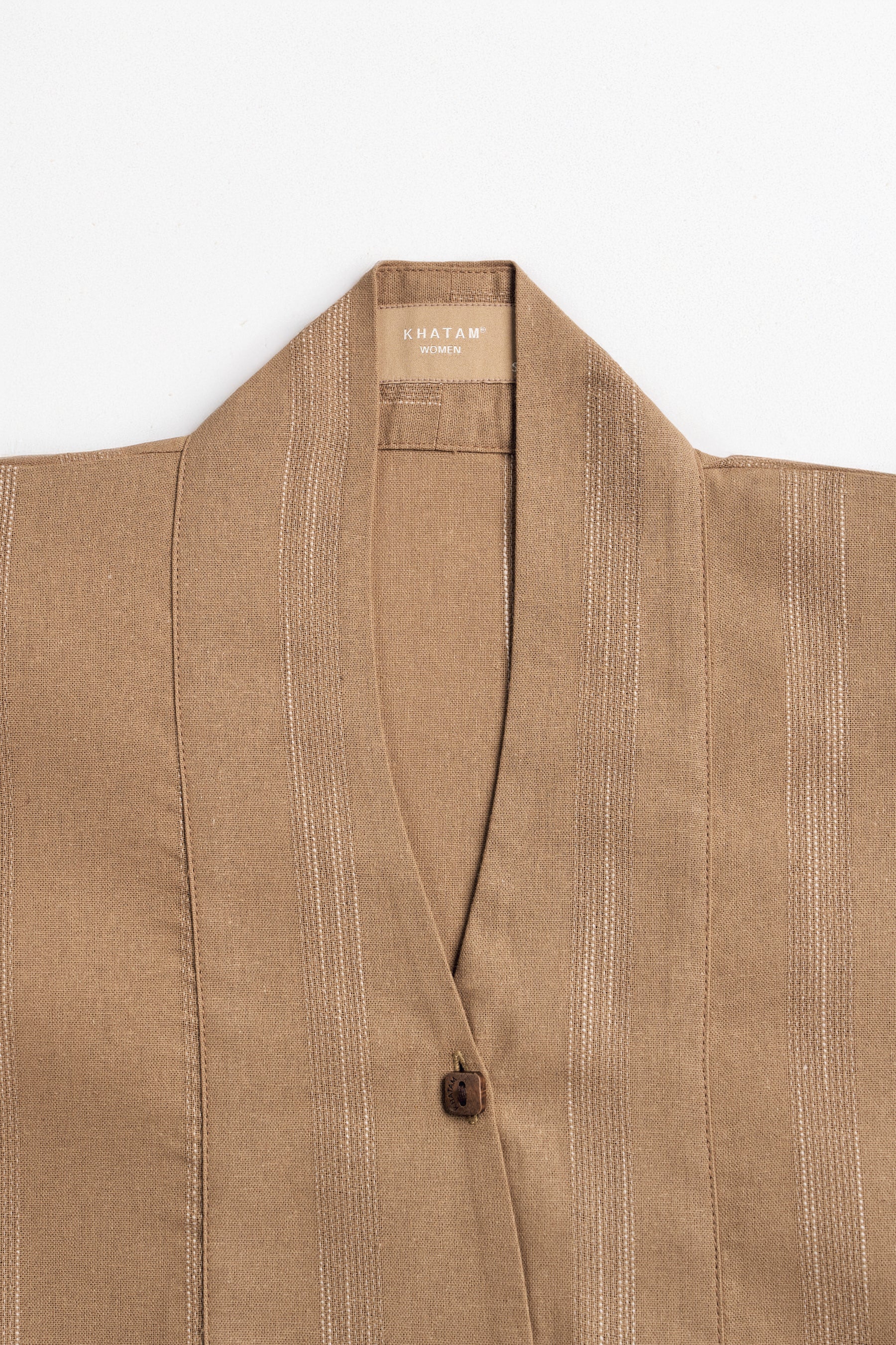 Detak Women Baju Belah -  Khaki