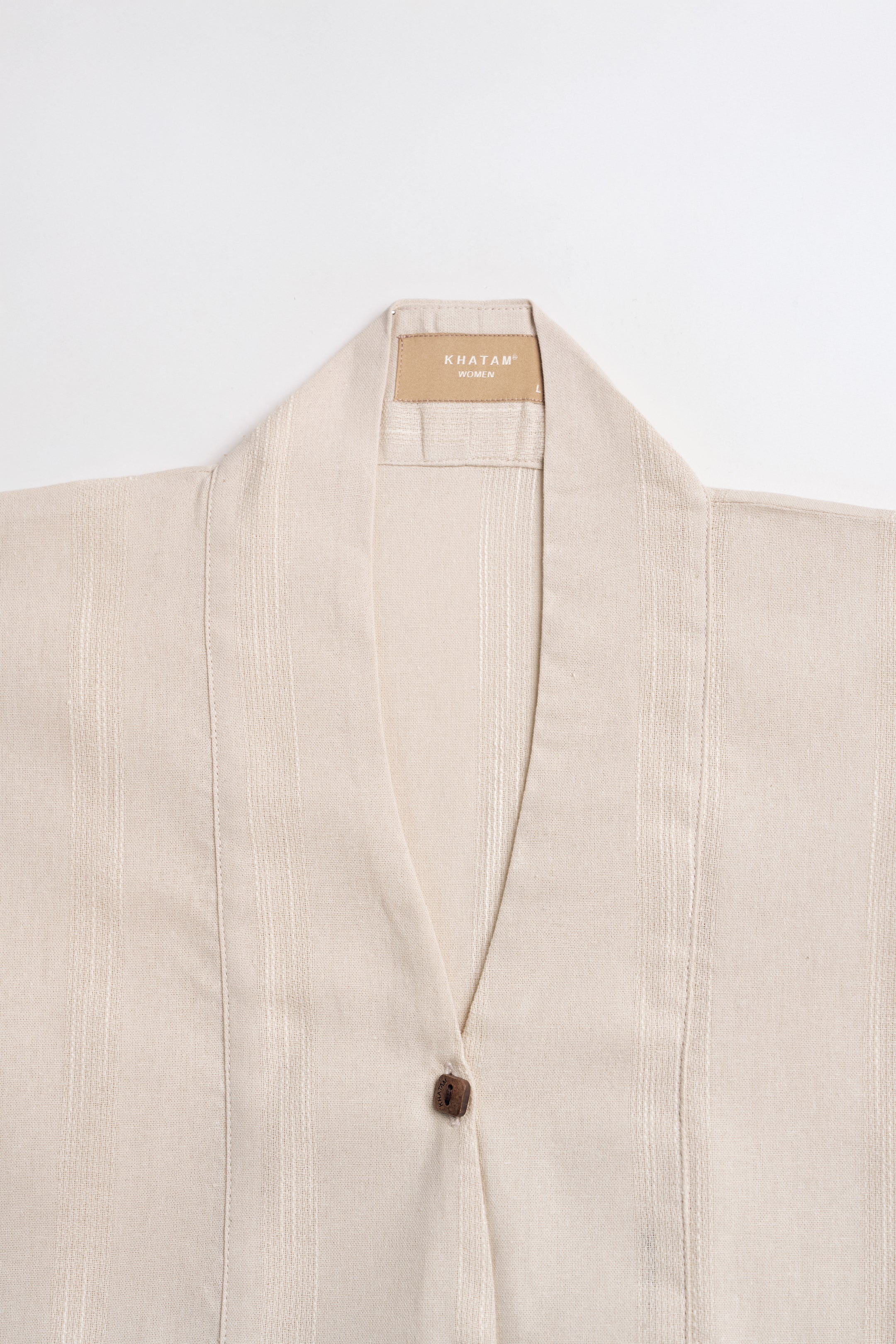 Detak Women Baju Belah - Beige